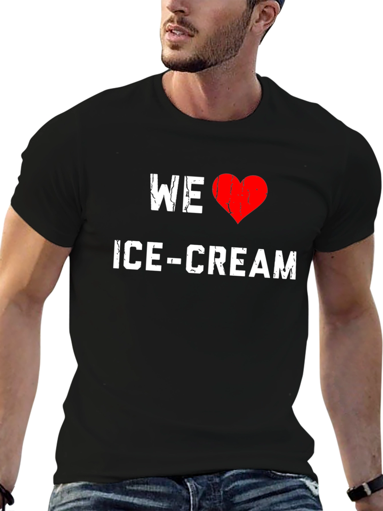 We Love Ice Cream Graphic T-Shirt