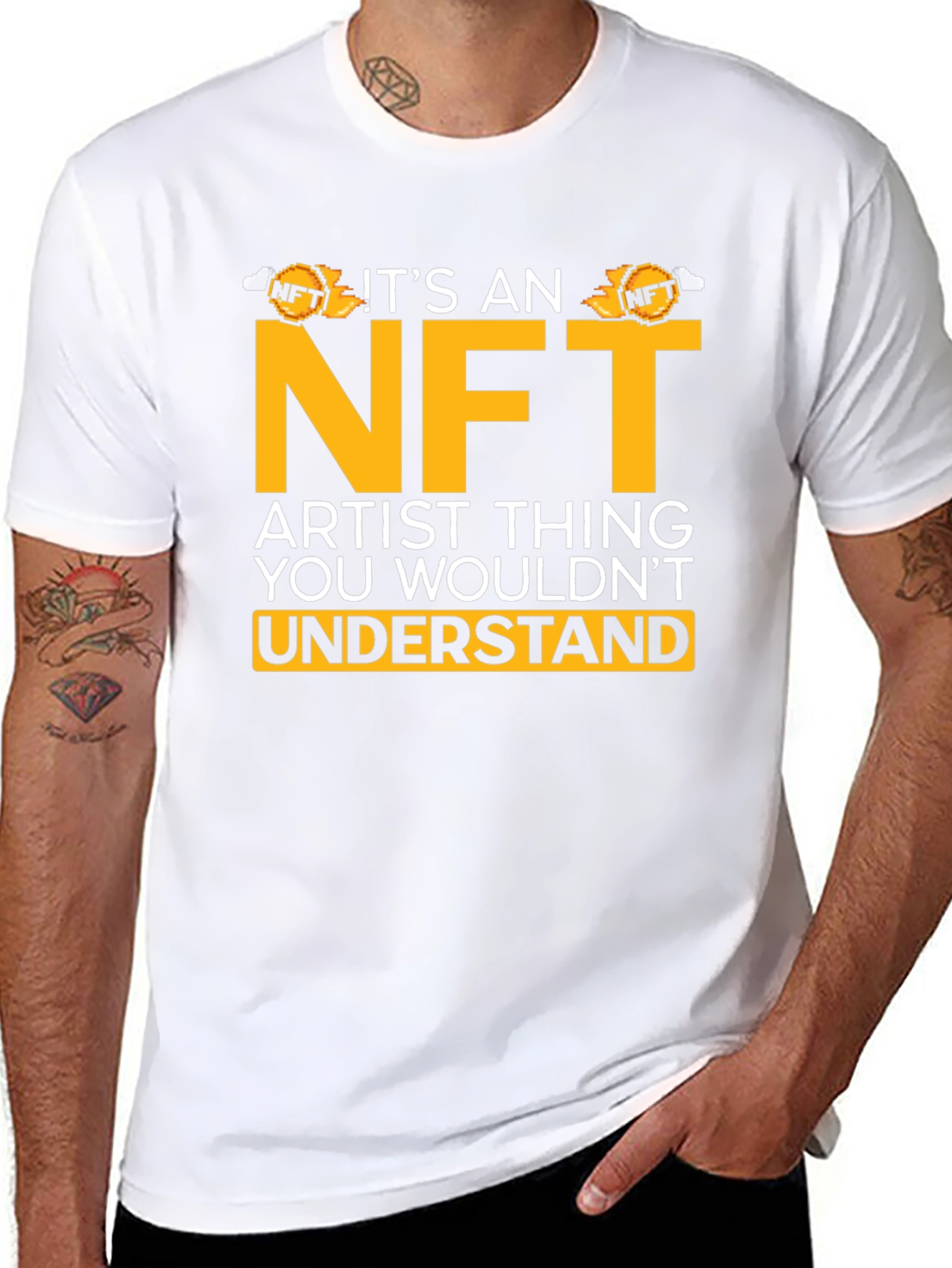 NFT Artist T-Shirt - Funny Crypto Art Tee