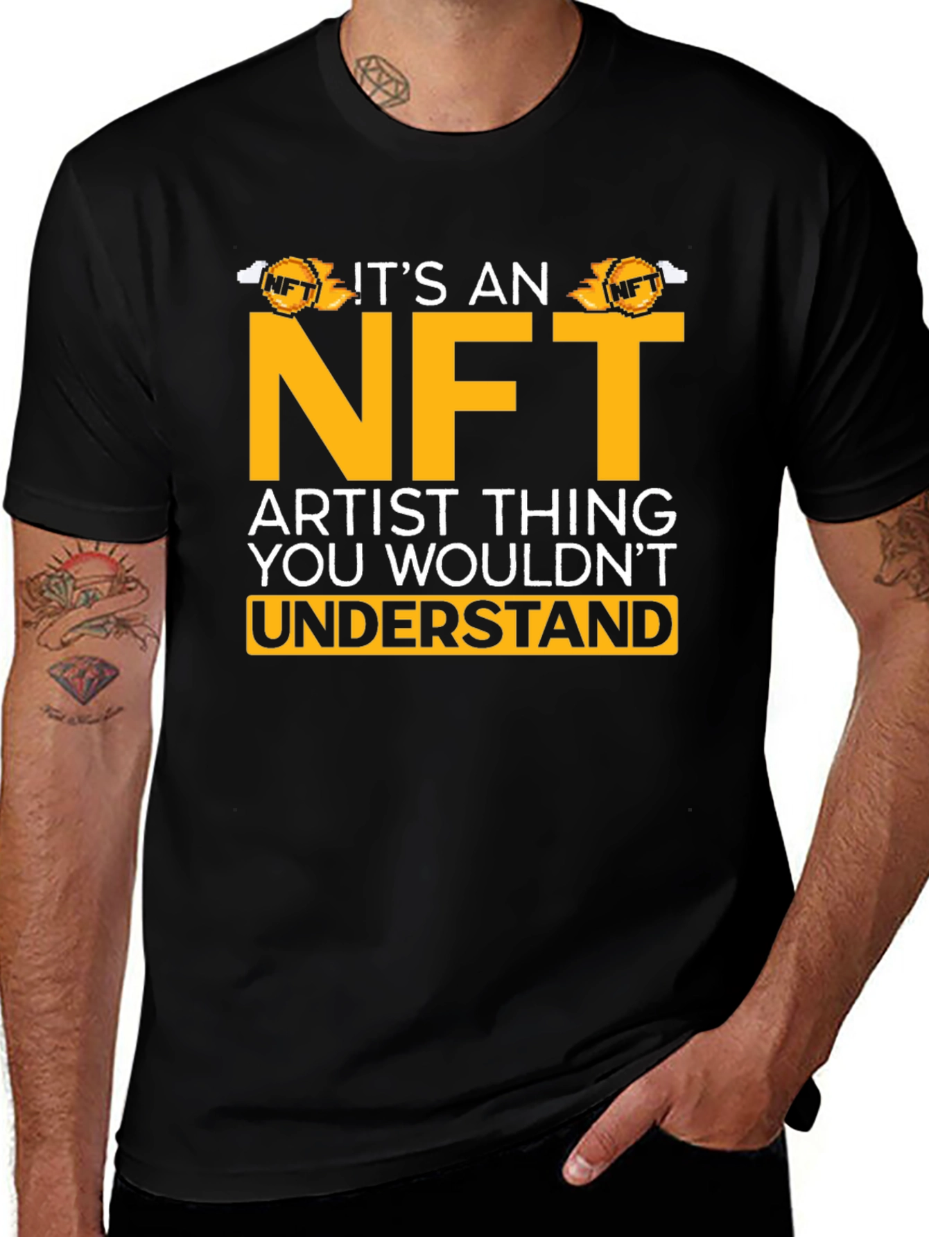 NFT Artist T-Shirt - Funny Crypto Art Tee