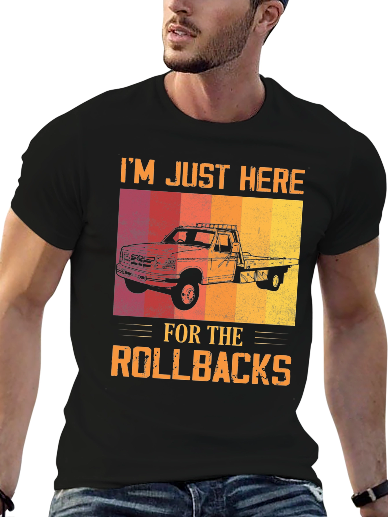 Rollback Truck T-Shirt - Tow Truck Driver Tee