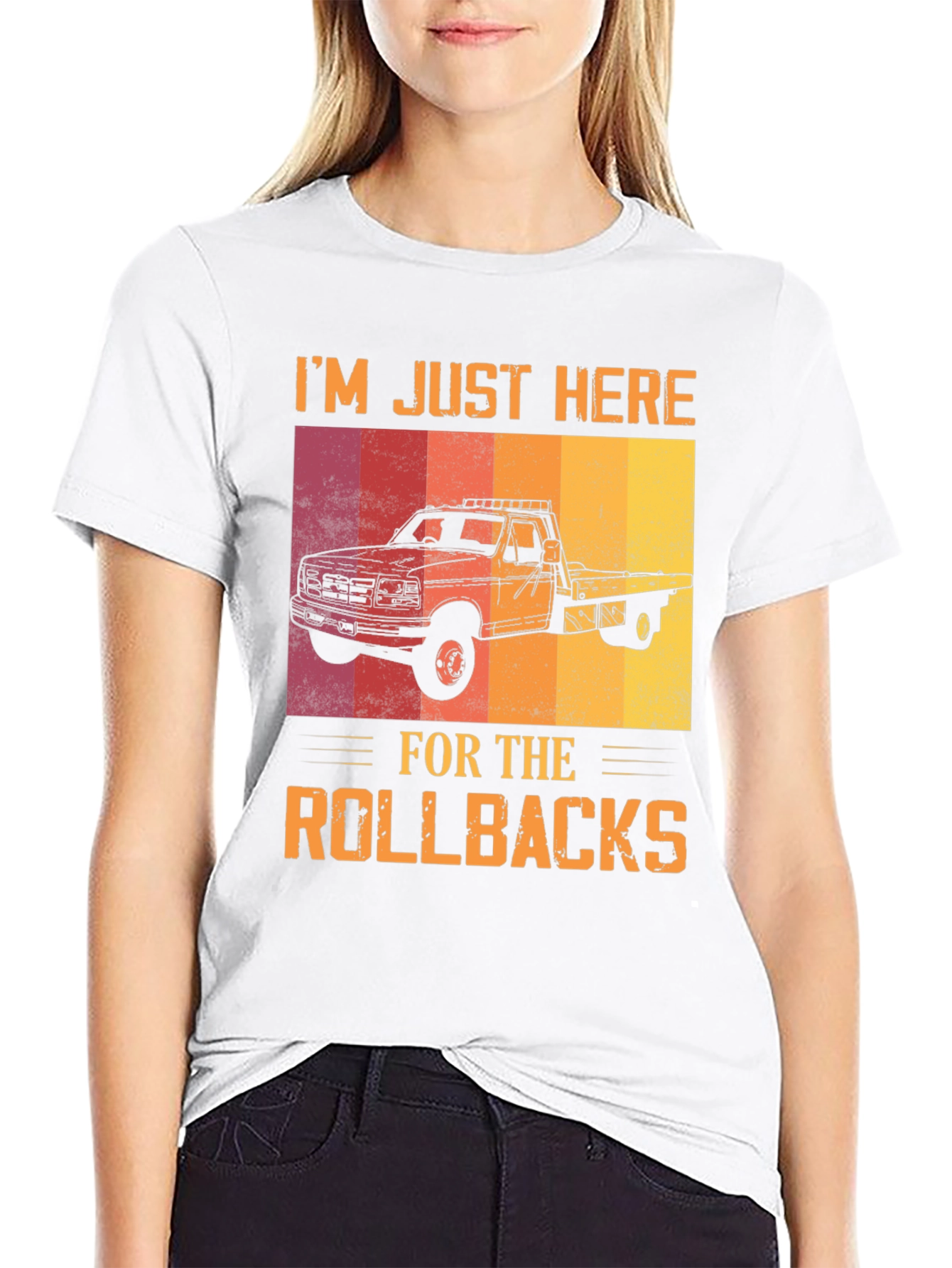 Rollback Truck T-Shirt - Tow Truck Driver Tee