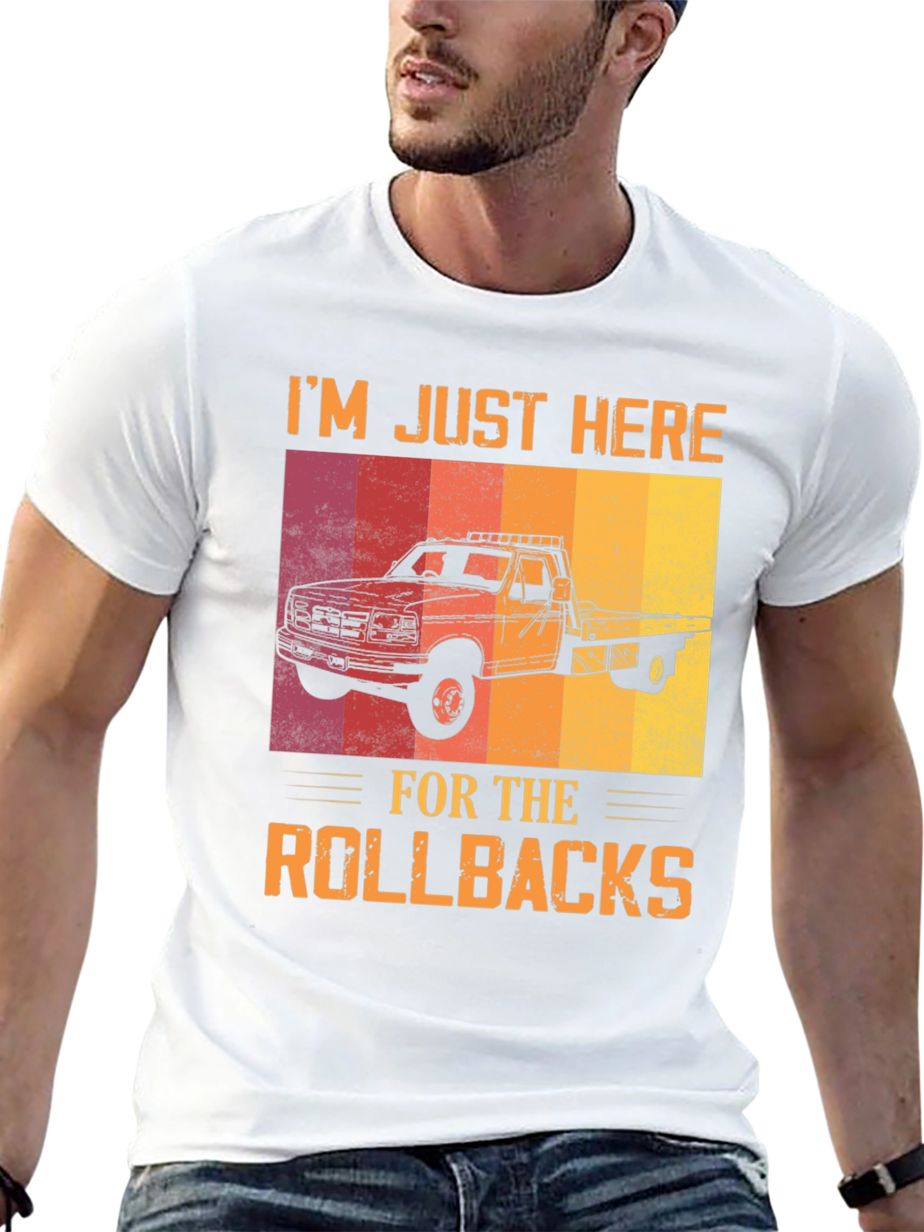 Rollback Truck T-Shirt - Tow Truck Driver Tee