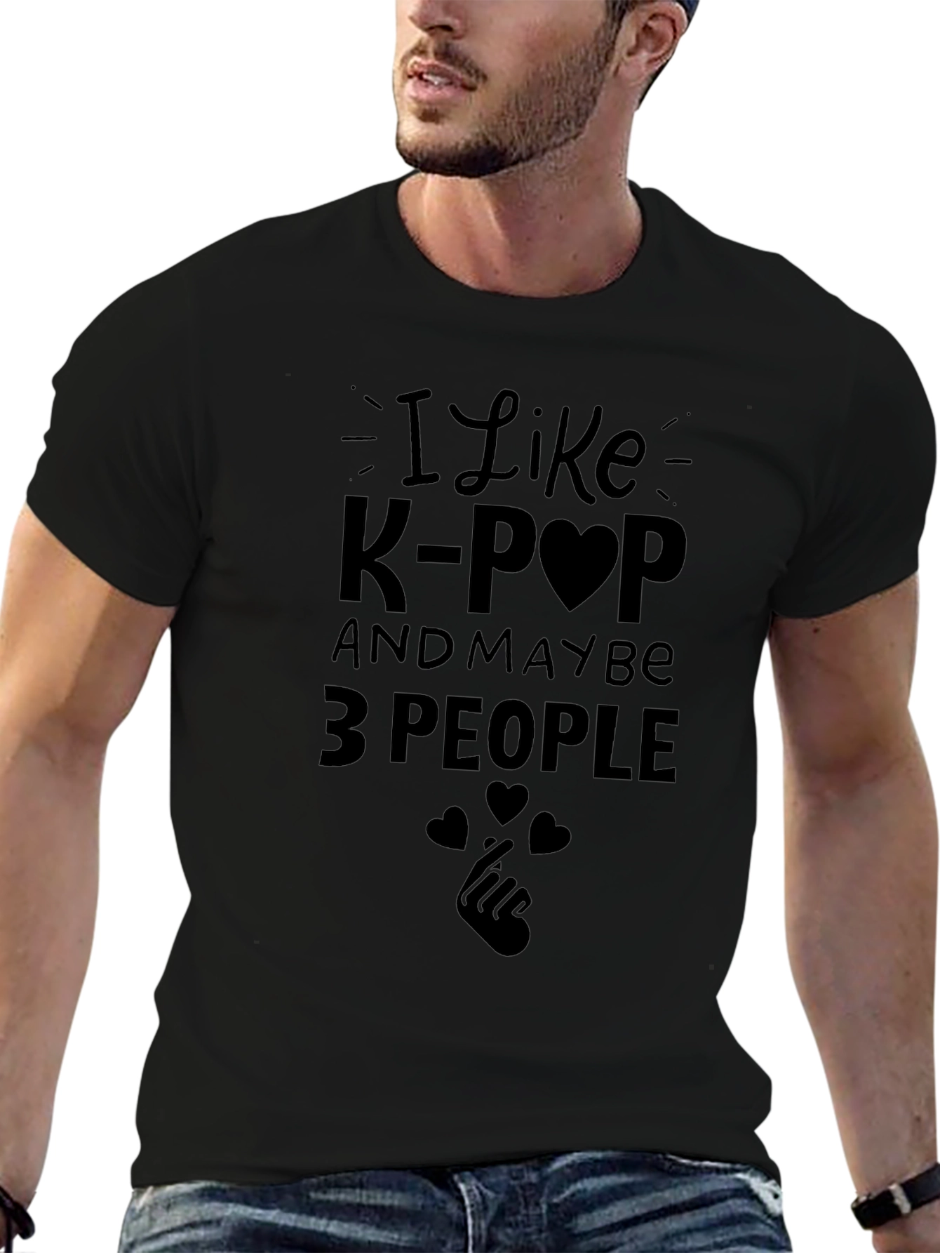I Like K-Pop and Maybe 3 People T-Shirt