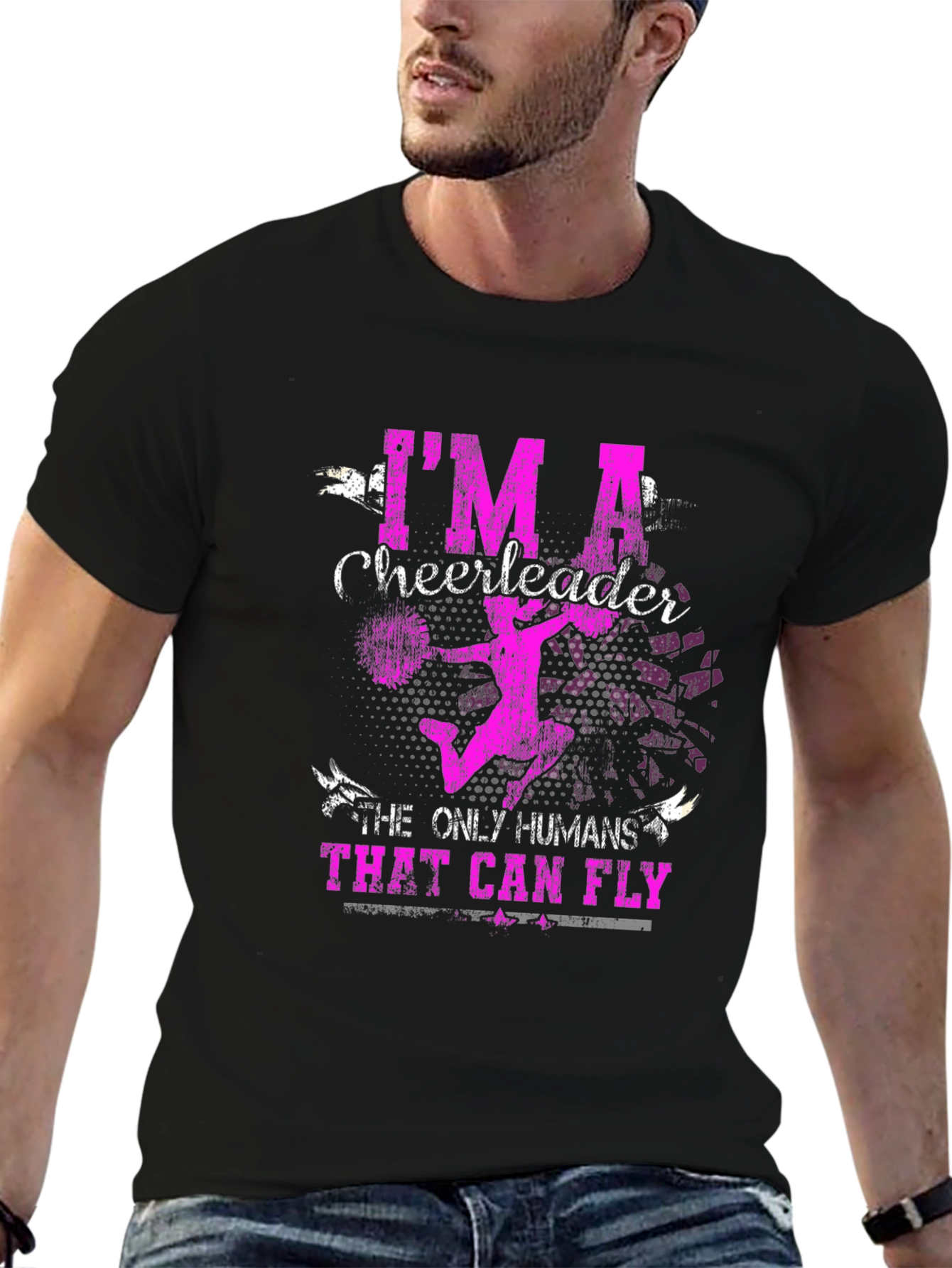 Im A Cheerleader T-Shirt - Fly High