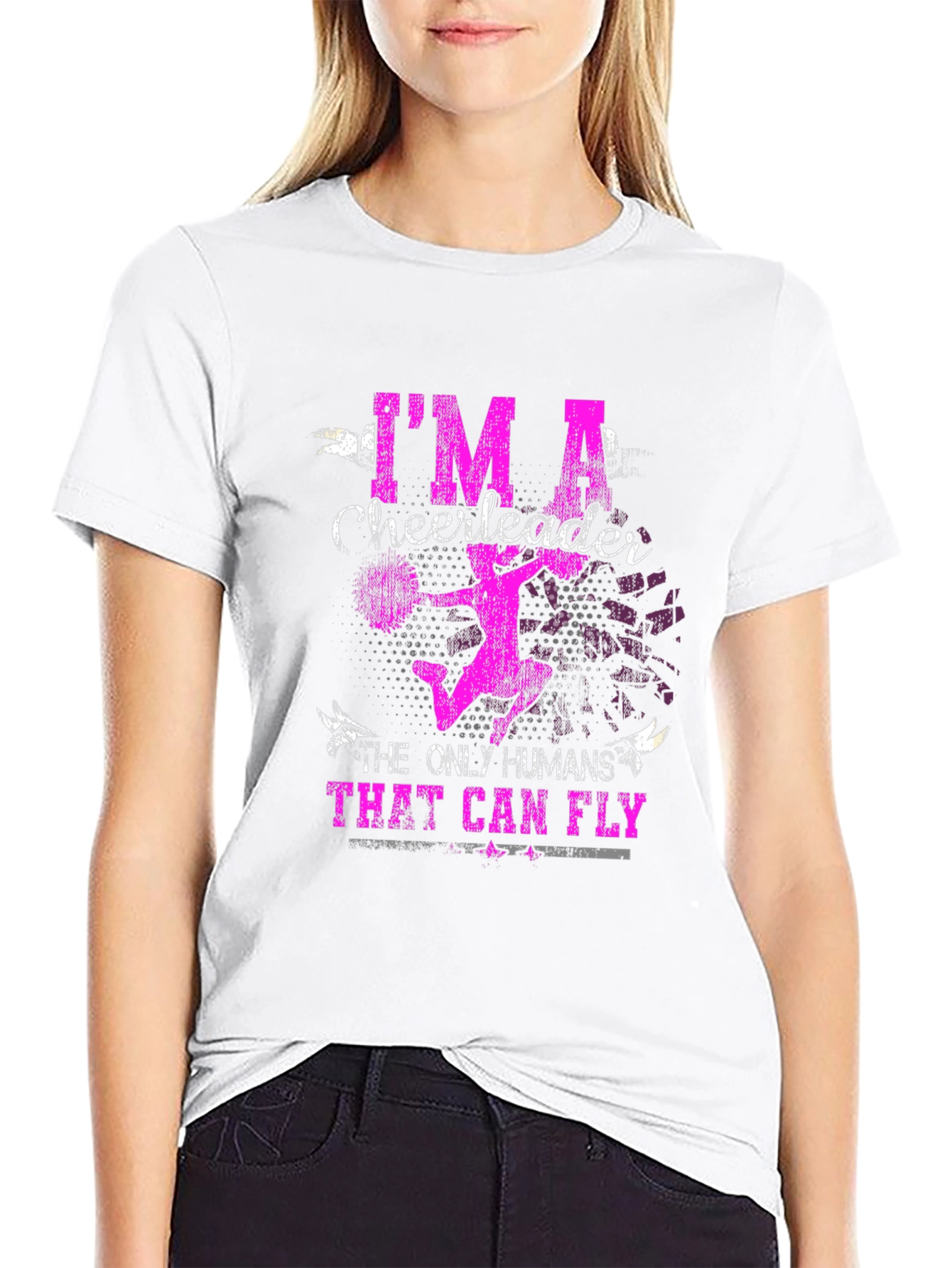Im A Cheerleader T-Shirt - Fly High