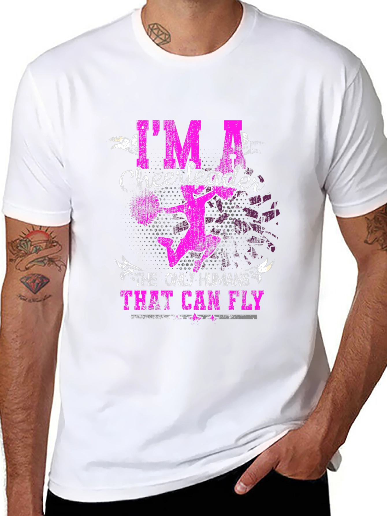 Im A Cheerleader T-Shirt - Fly High