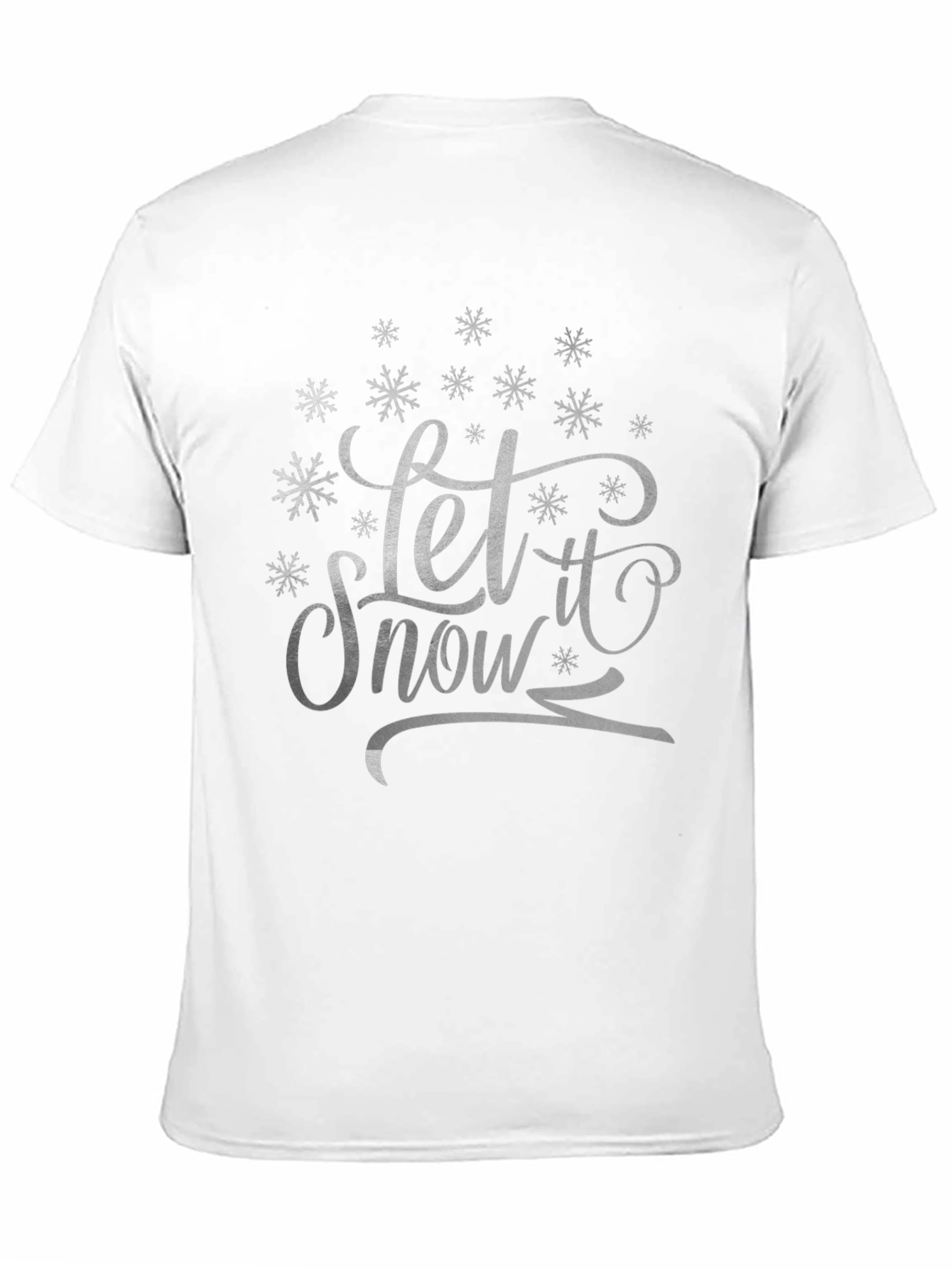 Let It Snow Graphic Tee - Winter Holiday Shirt