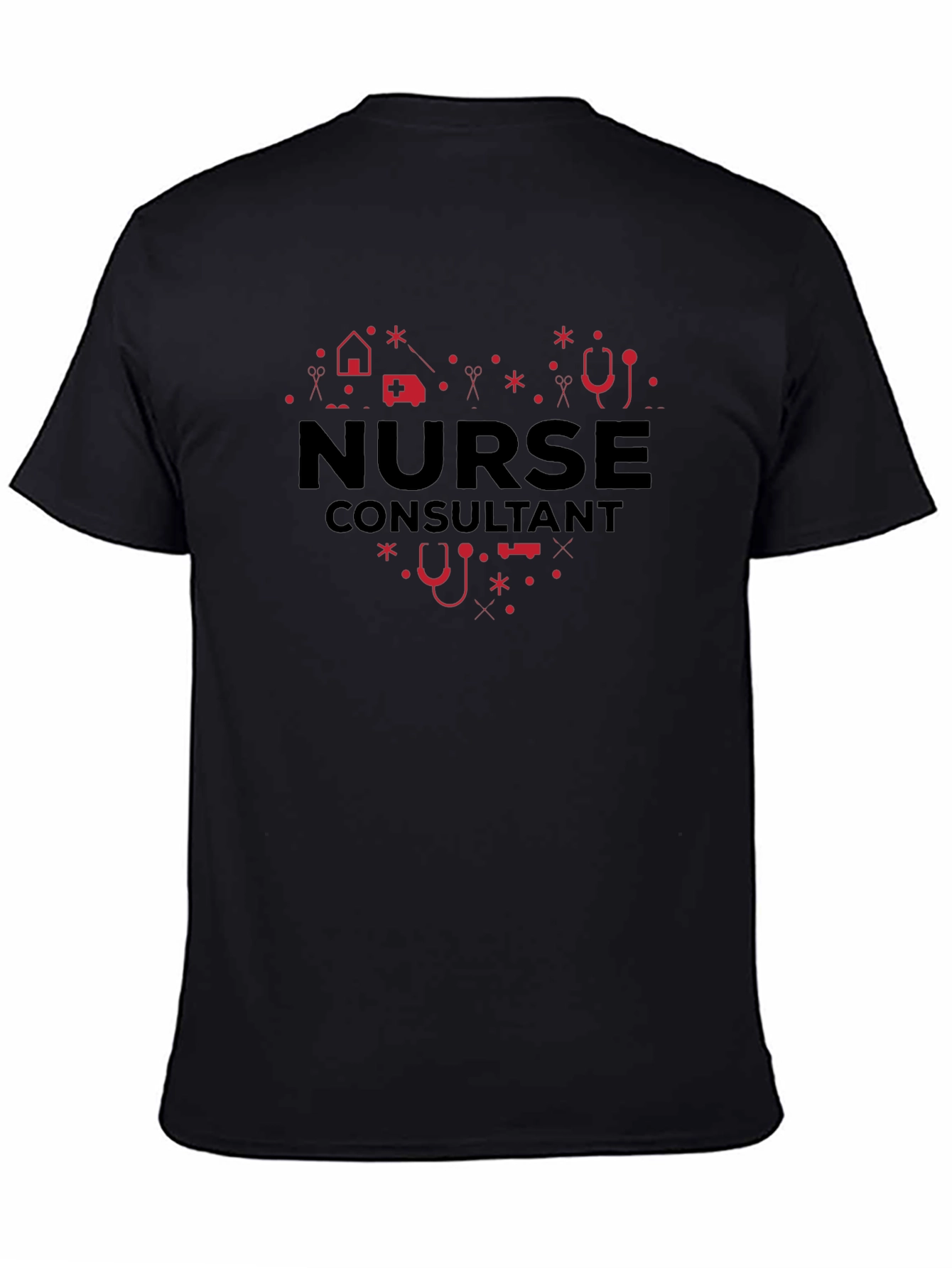 Nurse Consultant Heart Graphic Tee