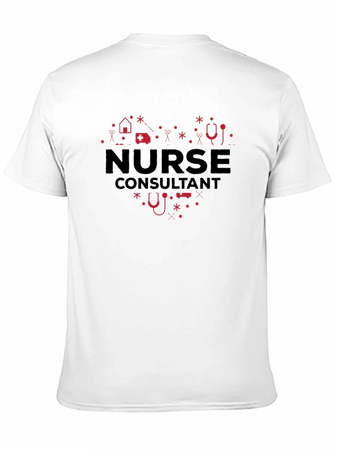 Nurse Consultant Heart Graphic Tee