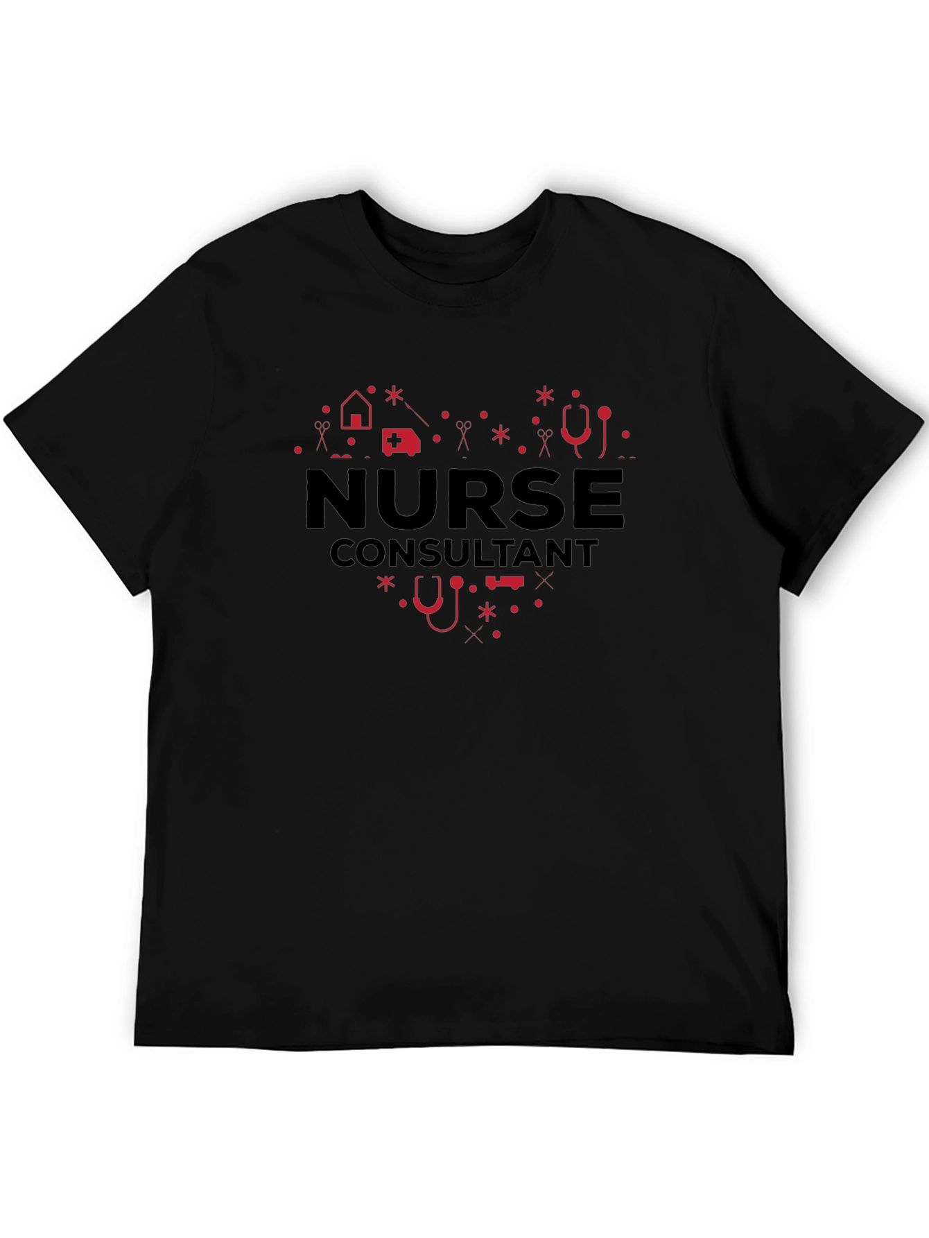 Nurse Consultant Heart Graphic Tee