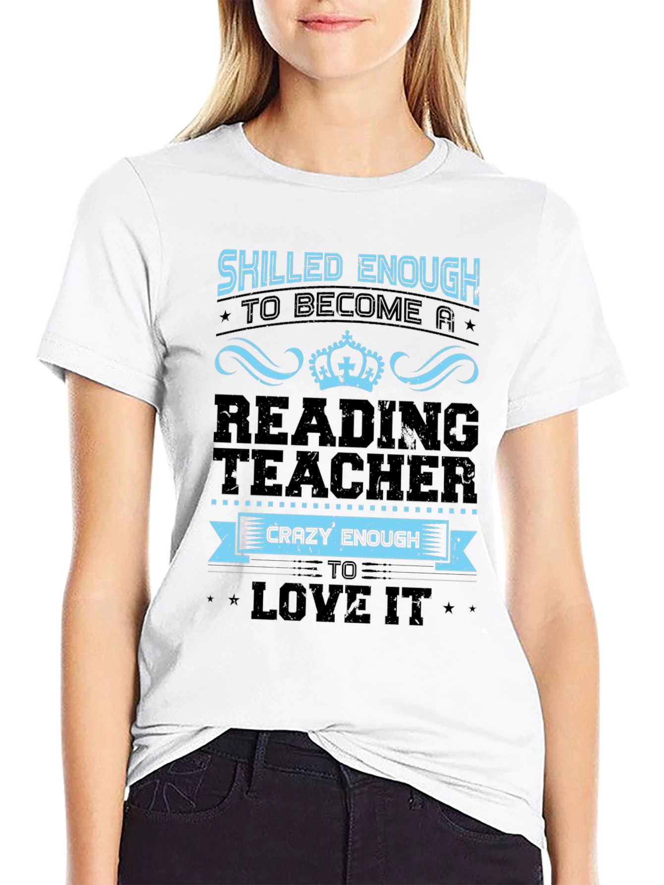 Skilled Reading Teacher Novelty T-Shirt
