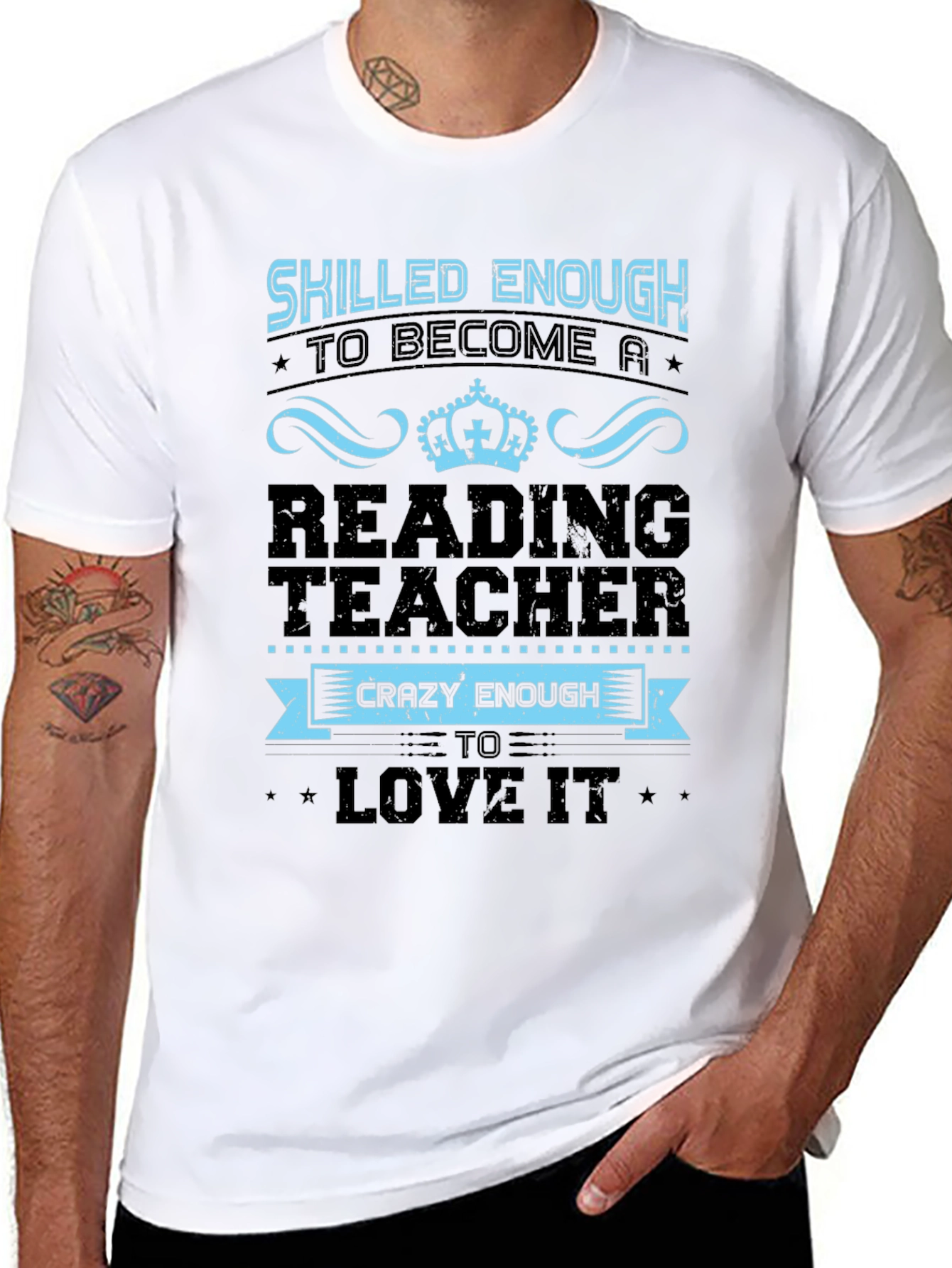 Skilled Reading Teacher Novelty T-Shirt