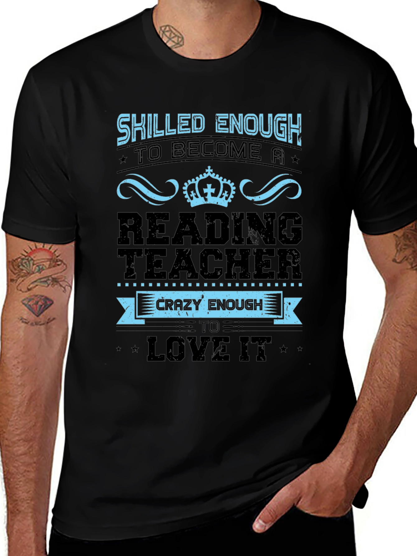 Skilled Reading Teacher Novelty T-Shirt
