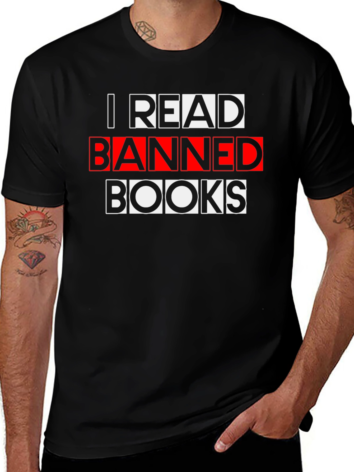 I Read Banned Books Graphic Tee
