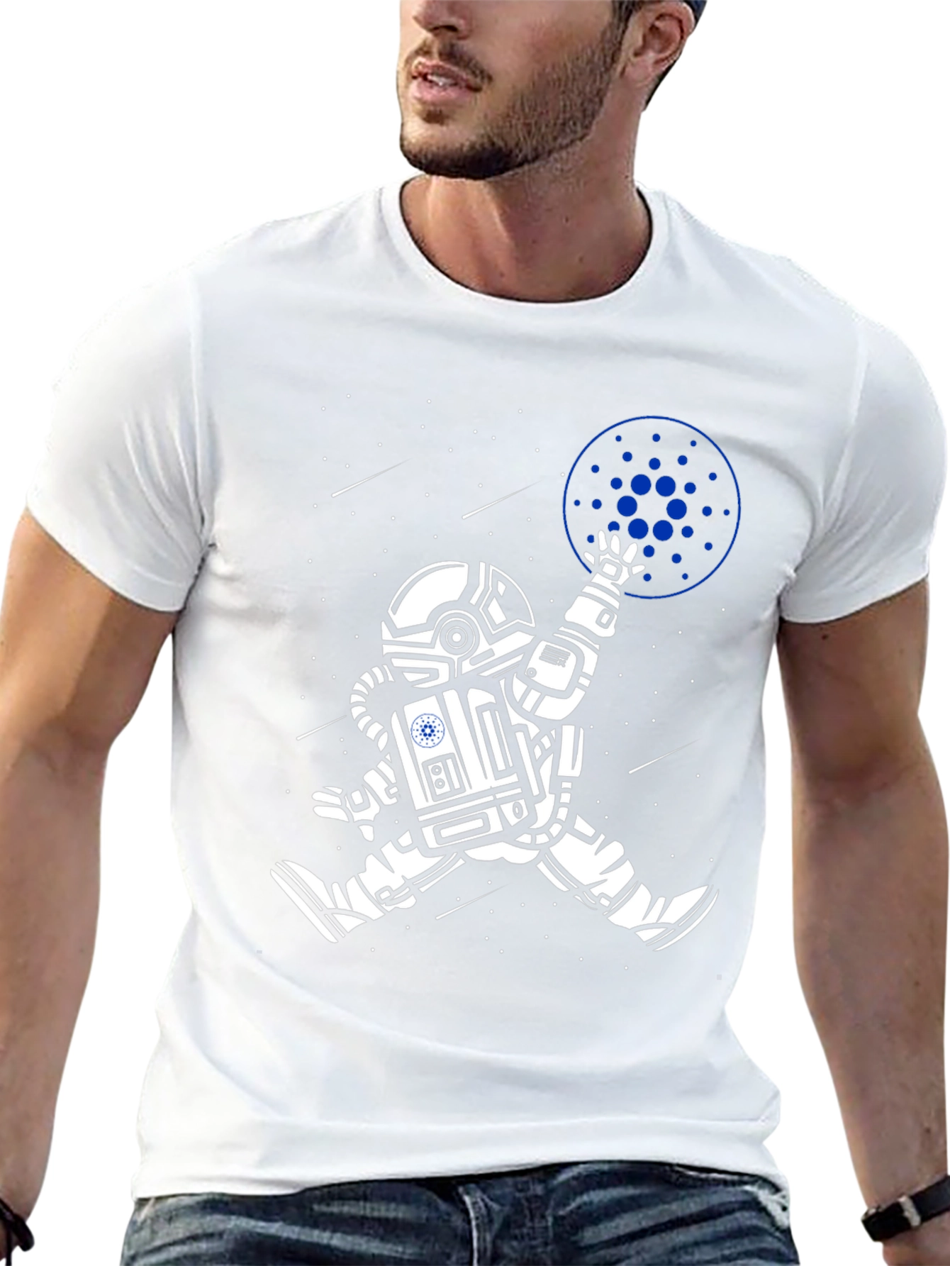 Astronaut Cardano Crypto T-Shirt