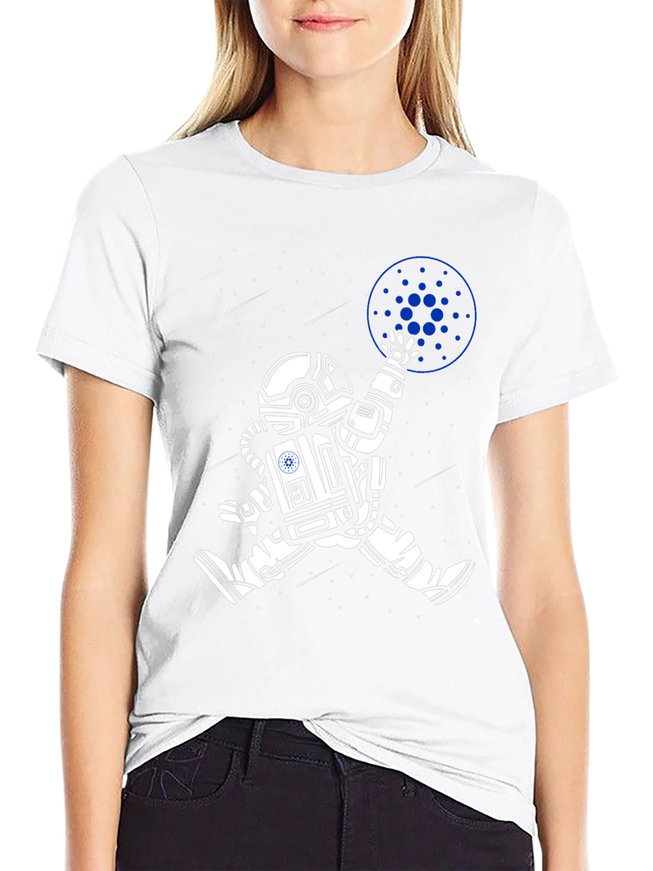 Astronaut Cardano Crypto T-Shirt