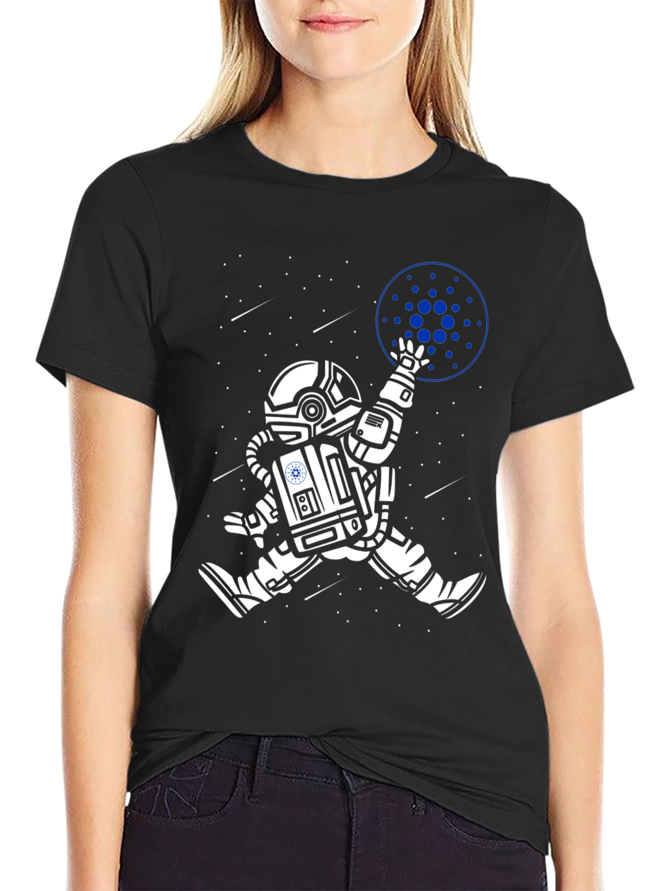Astronaut Cardano Crypto T-Shirt