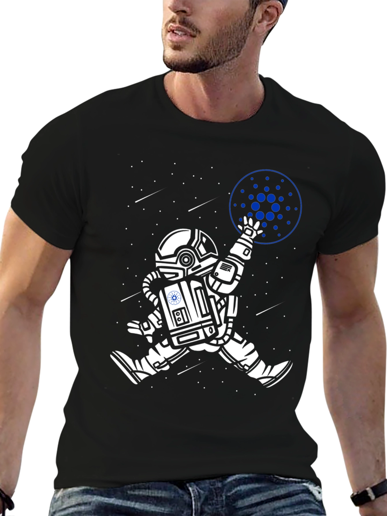 Astronaut Cardano Crypto T-Shirt