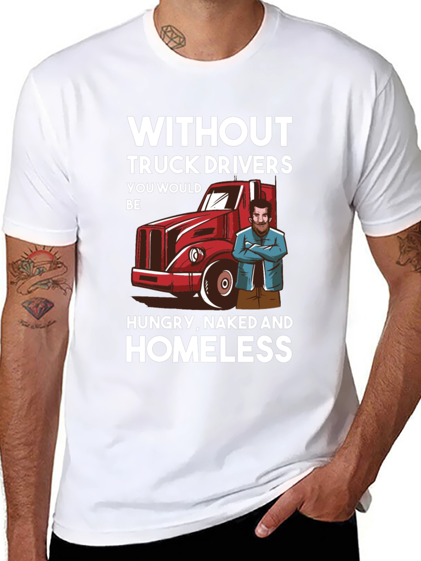 Truck Driver T-Shirt - Appreciation Tee