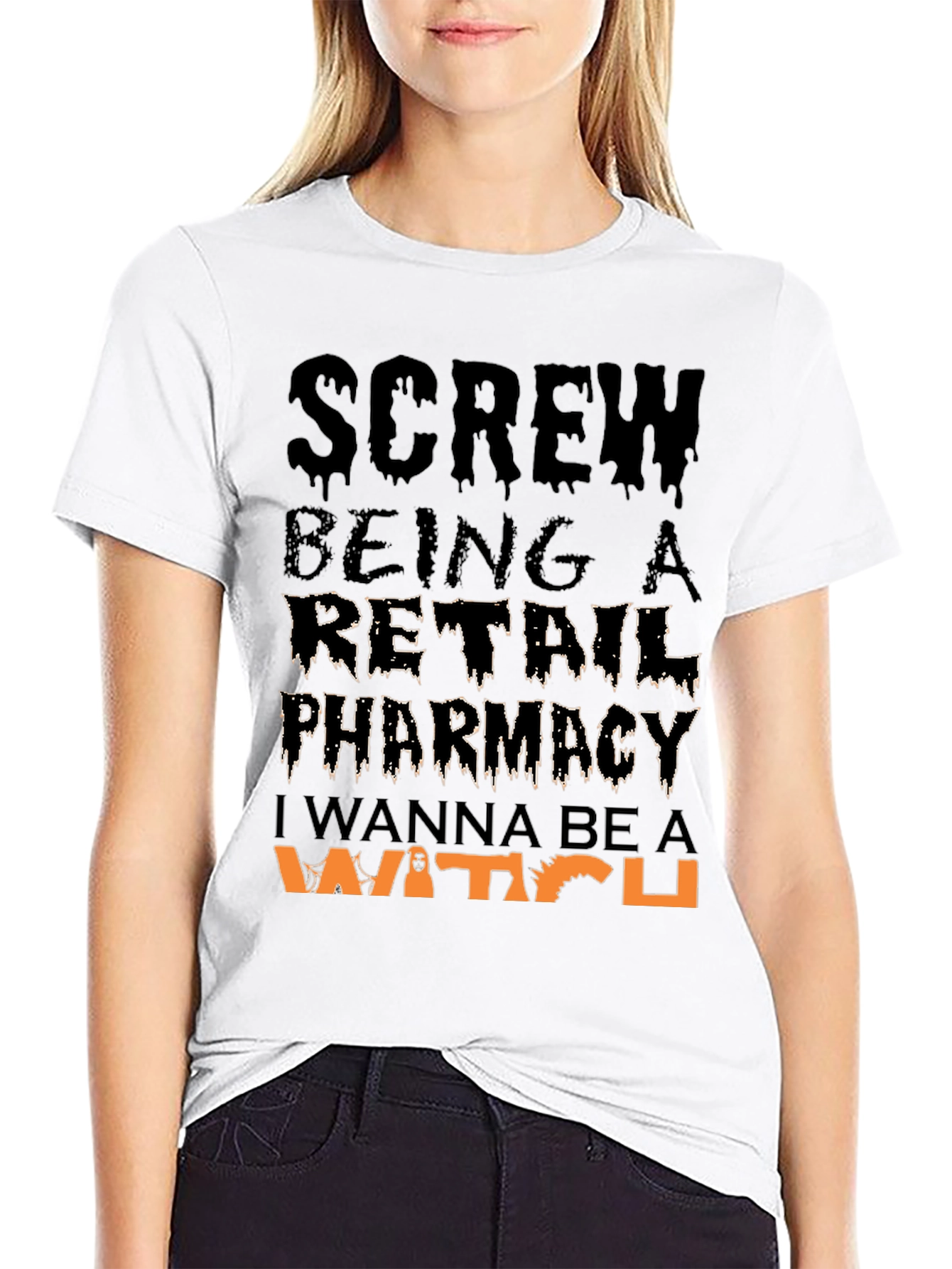 Retail Pharmacy Witch Halloween T-Shirt
