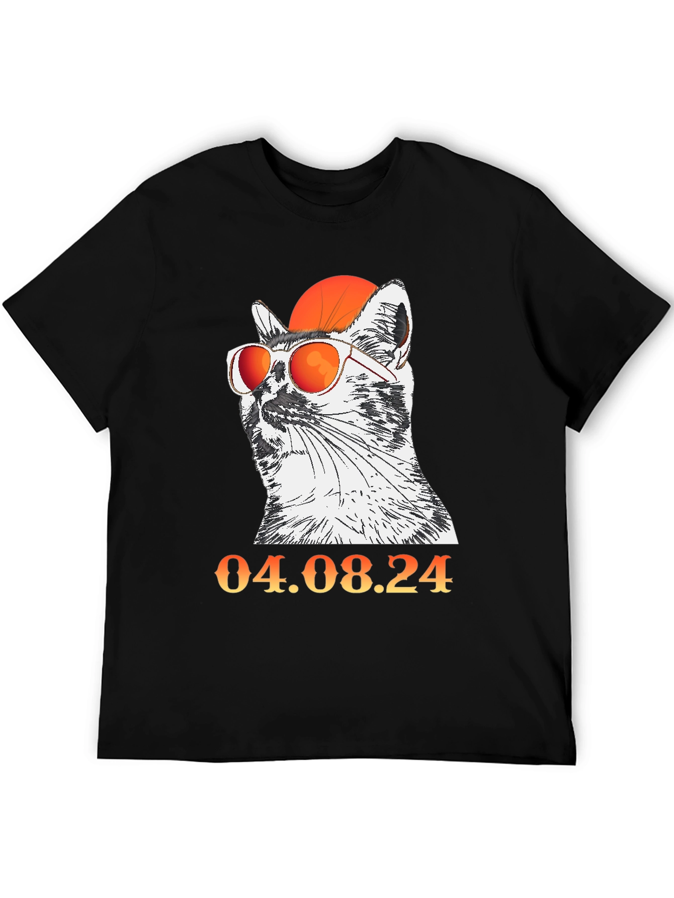 Cool Cat with Glasses T-Shirt