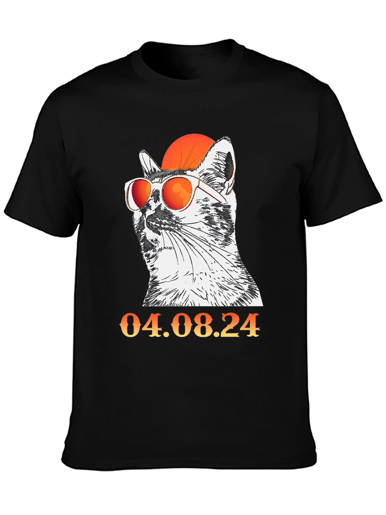 Cool Cat with Glasses T-Shirt