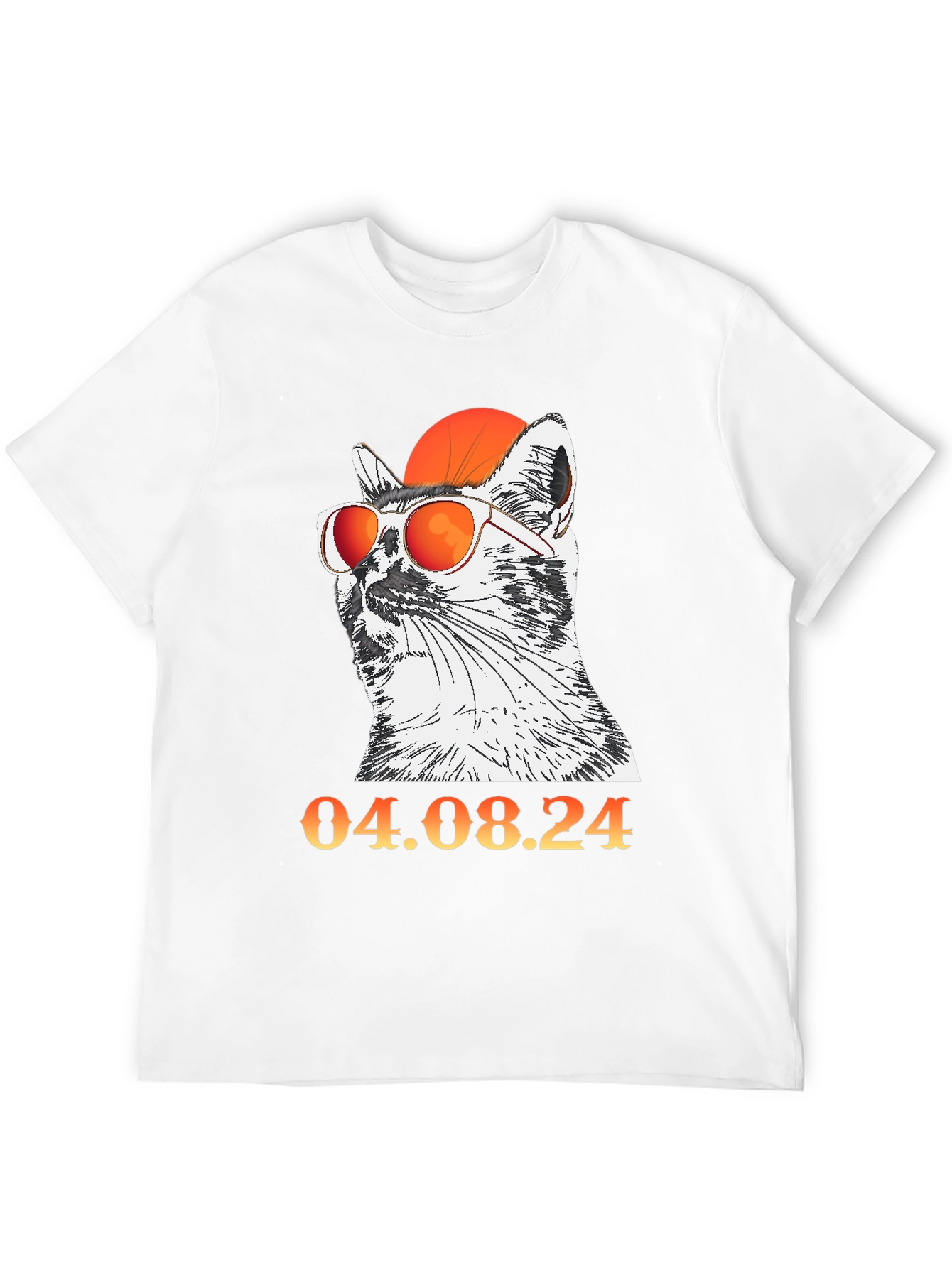 Cool Cat with Glasses T-Shirt