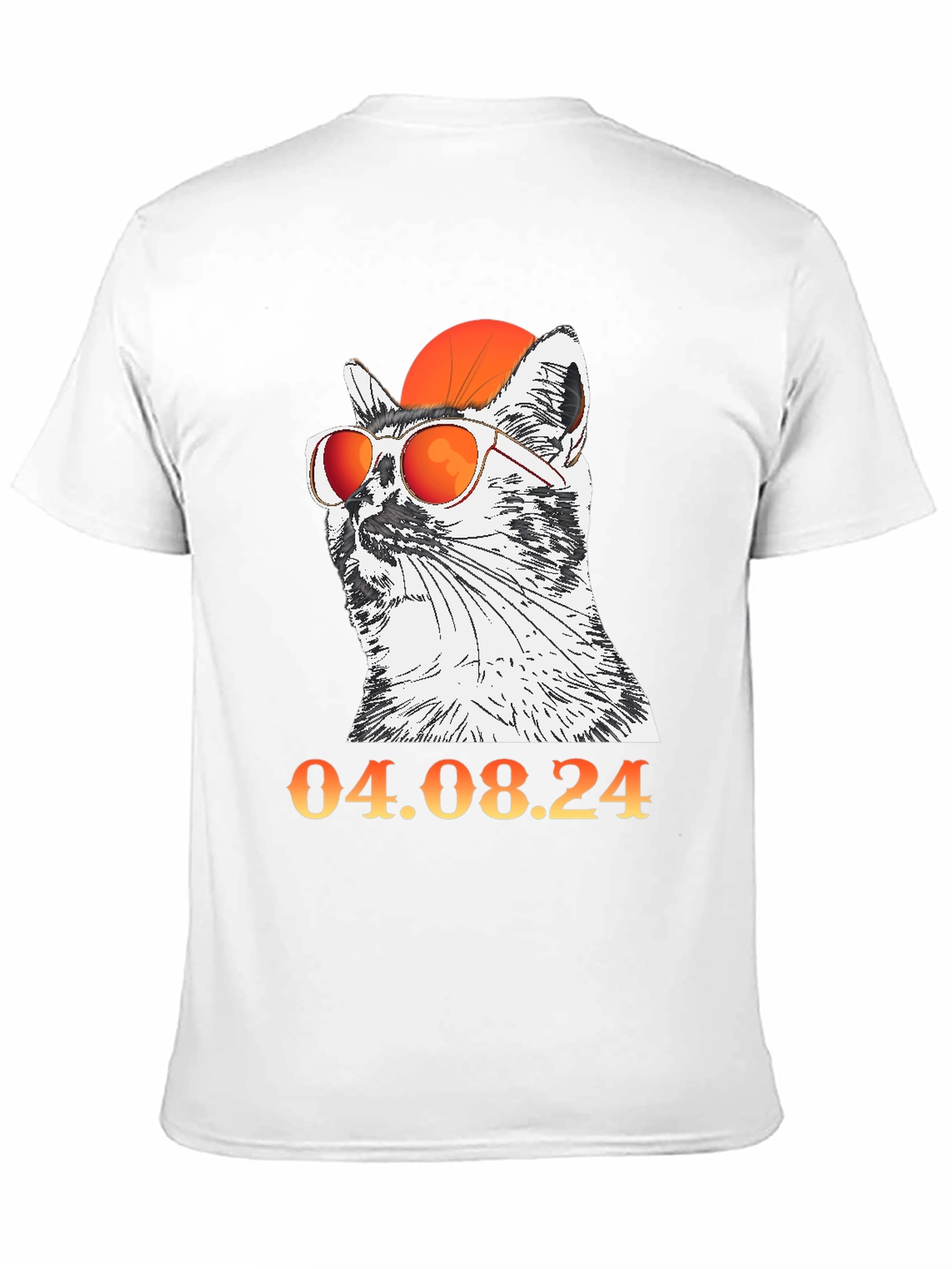 Cool Cat with Glasses T-Shirt