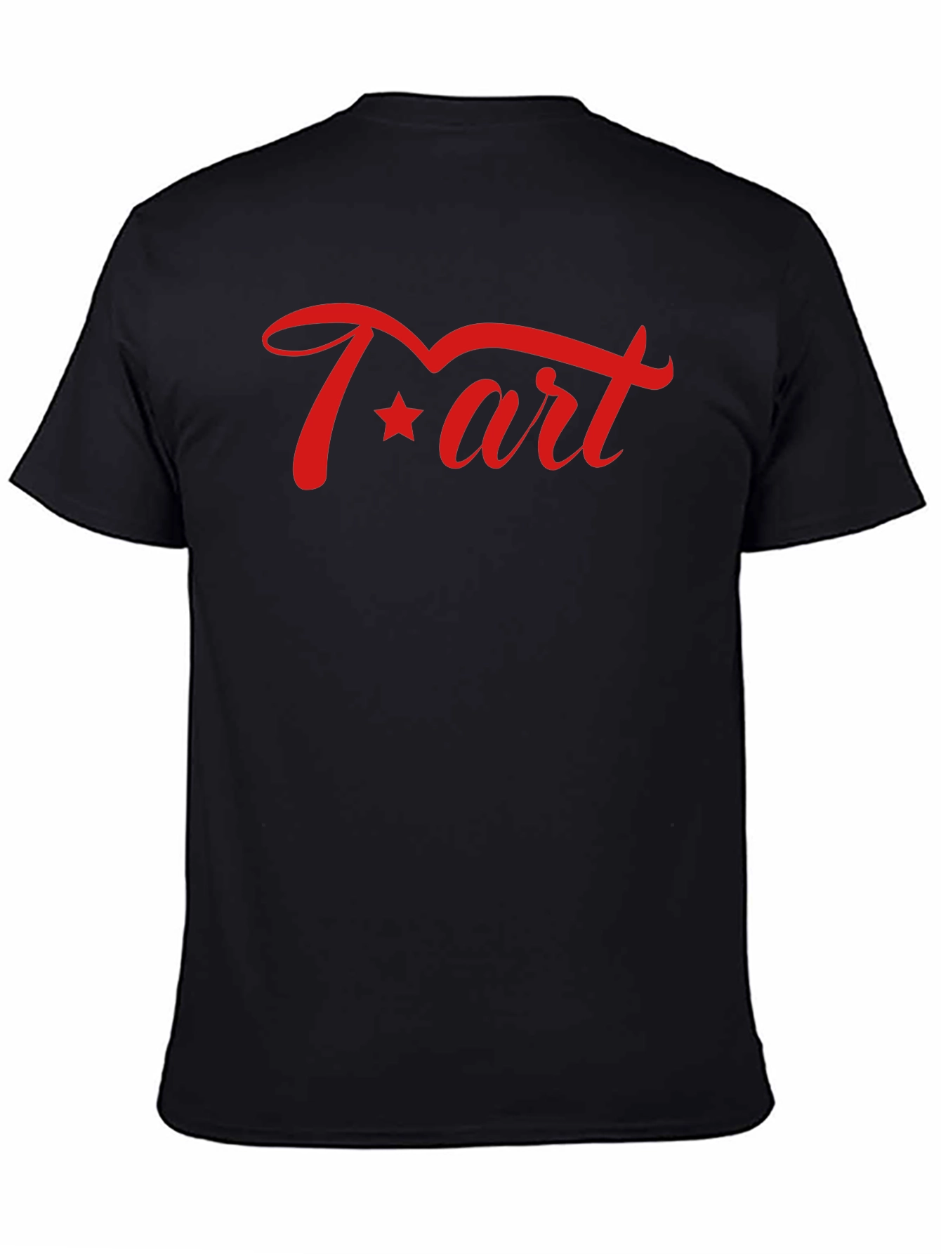 Red T-art Graphic Tee - Soft Cotton Blend