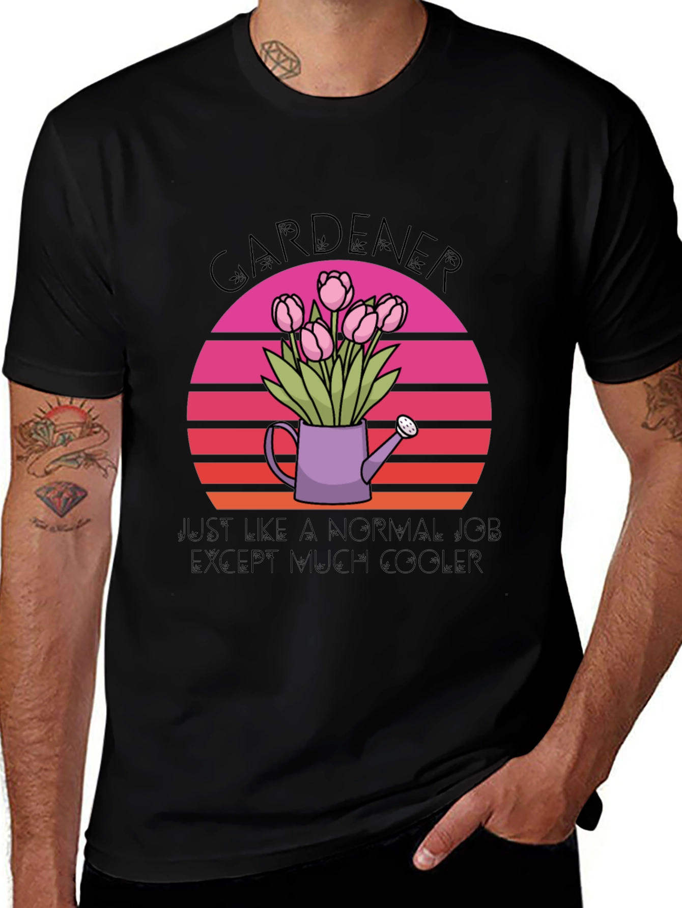 Gardener Cool Job T-Shirt