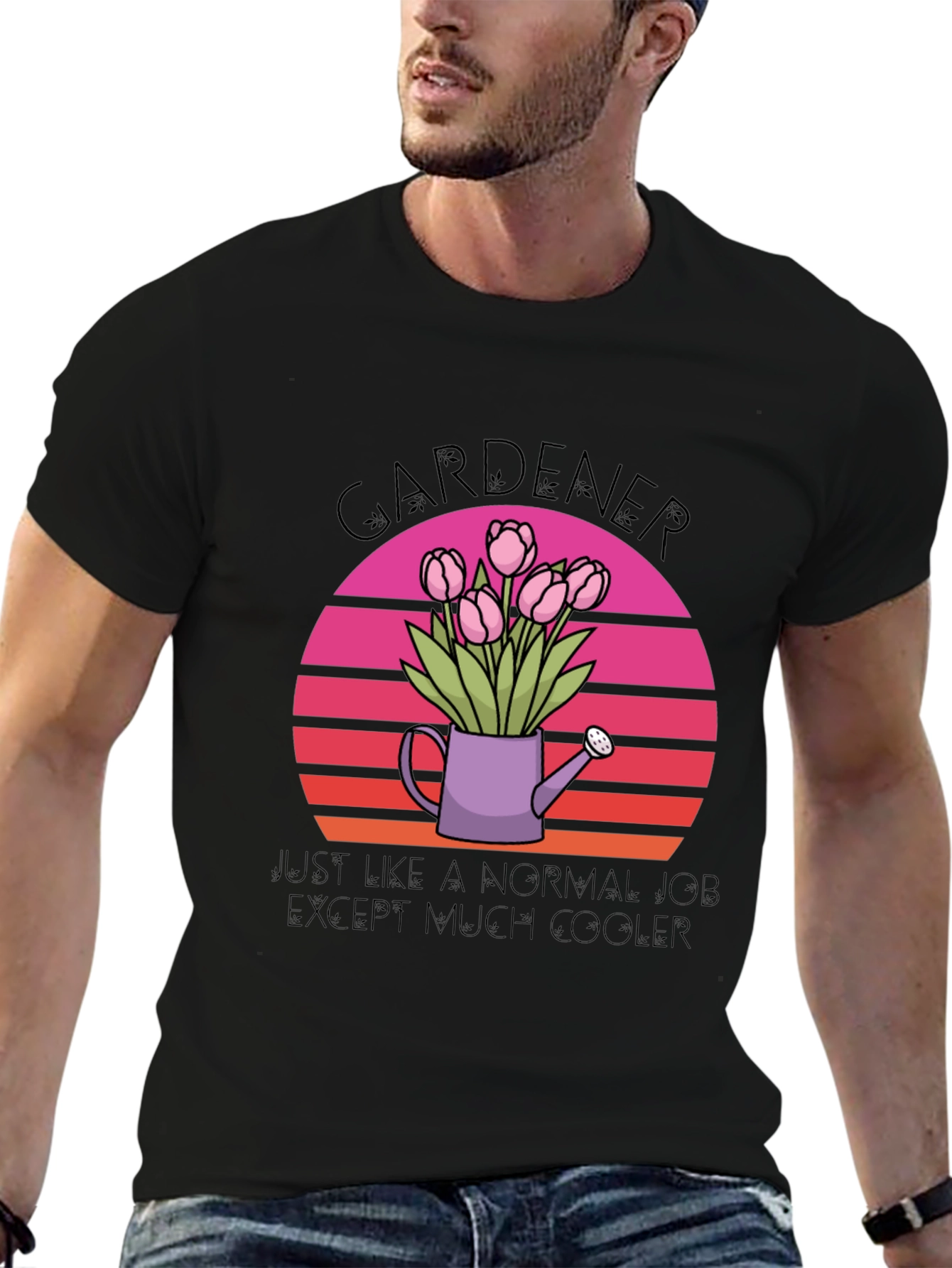 Gardener Cool Job T-Shirt