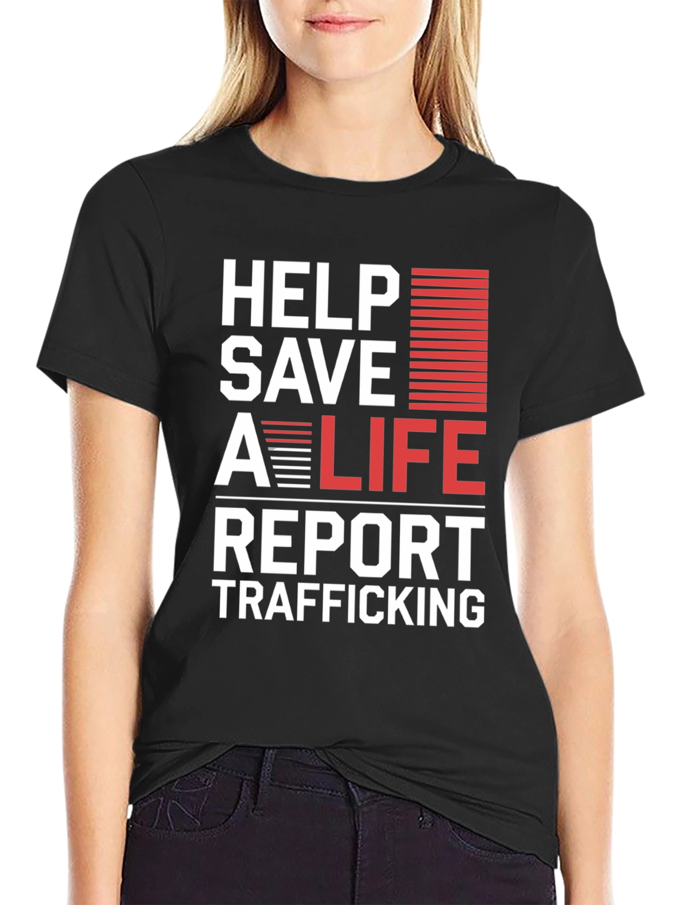 Help Save A Life Report Trafficking T-Shirt