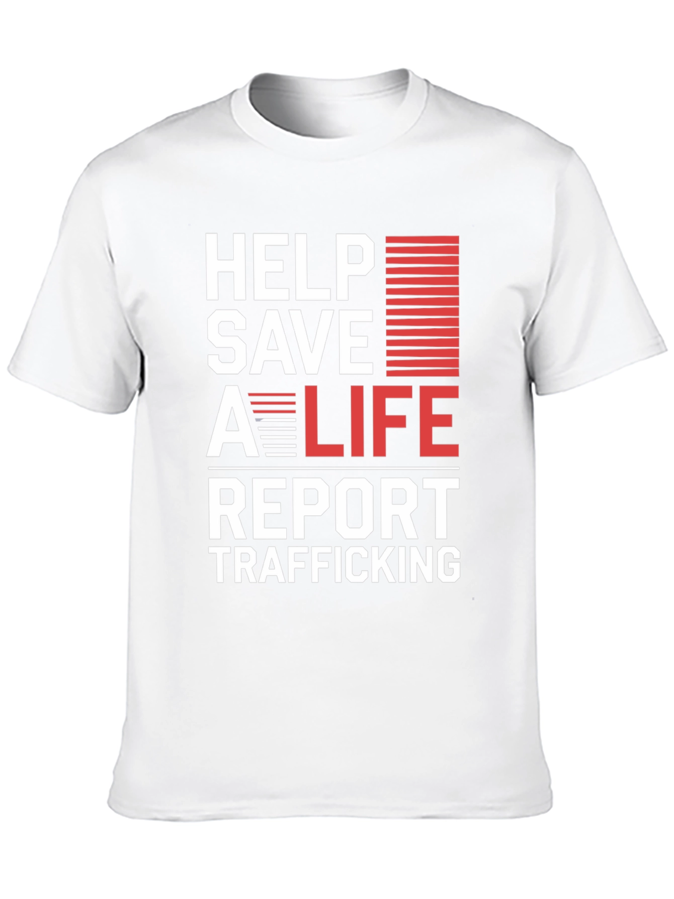 Help Save A Life Report Trafficking T-Shirt