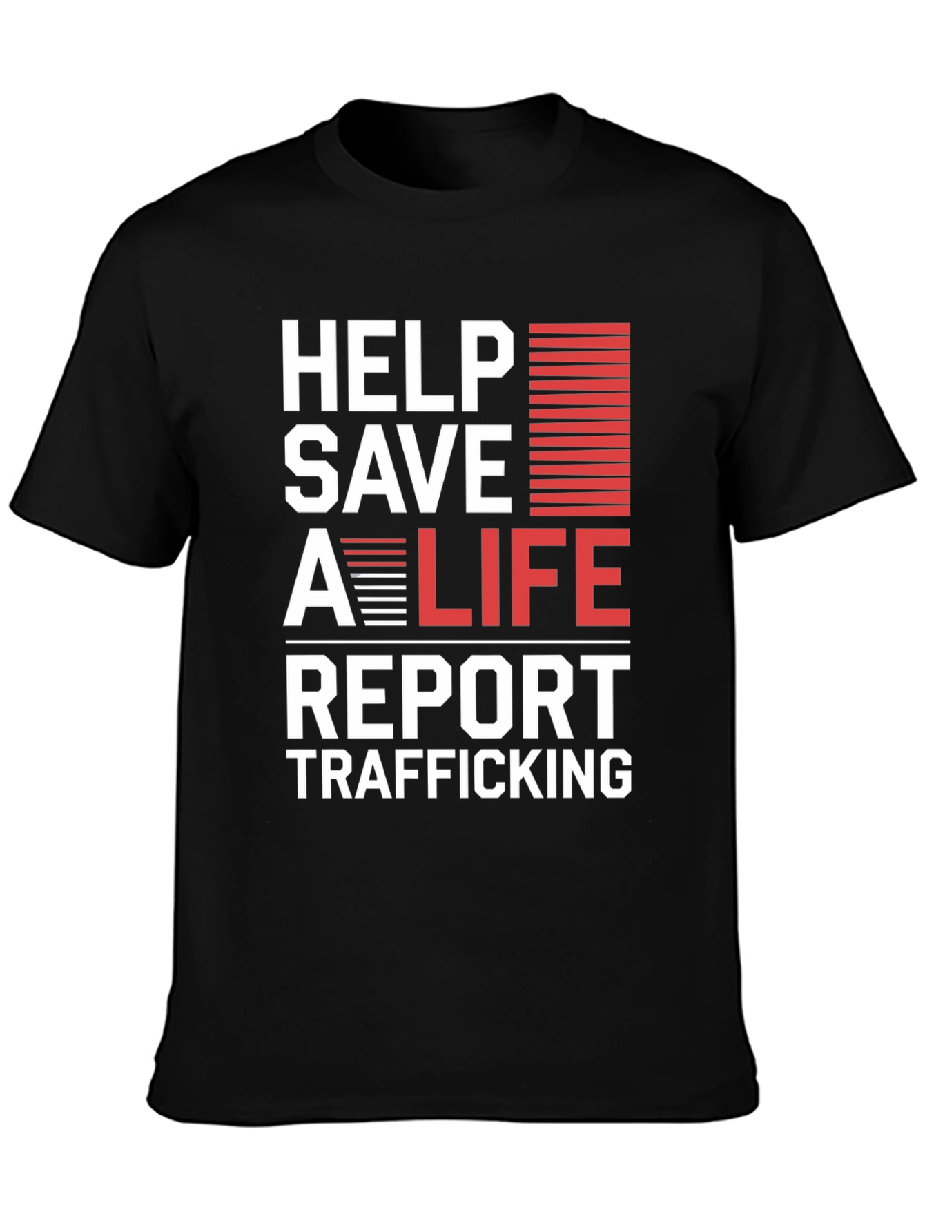 Help Save A Life Report Trafficking T-Shirt