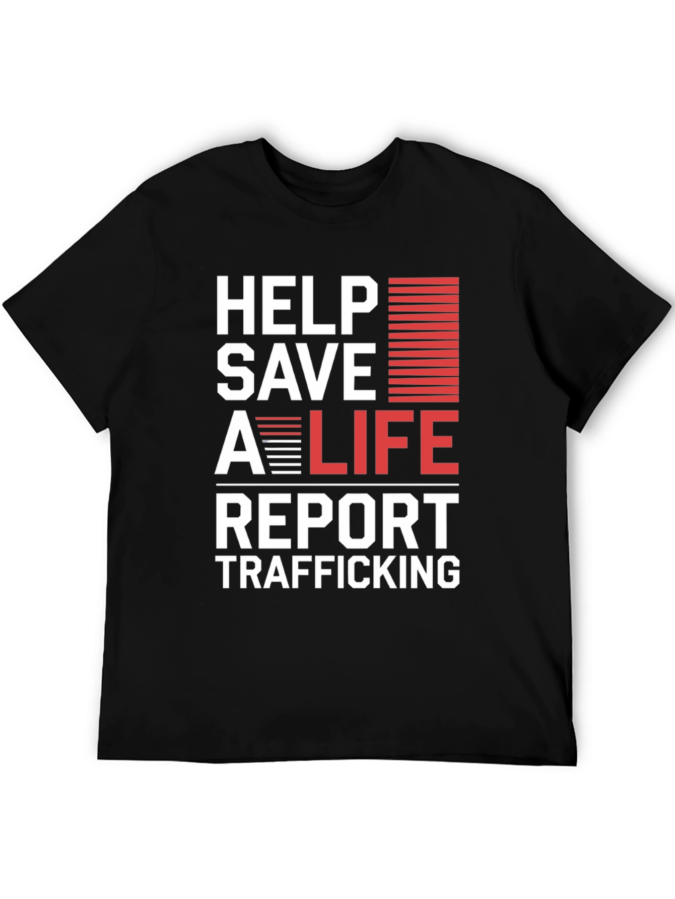 Help Save A Life Report Trafficking T-Shirt