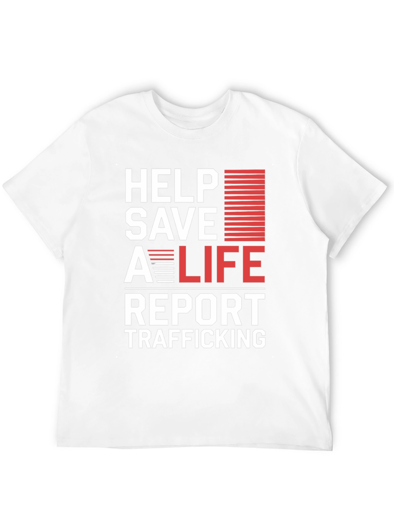 Help Save A Life Report Trafficking T-Shirt