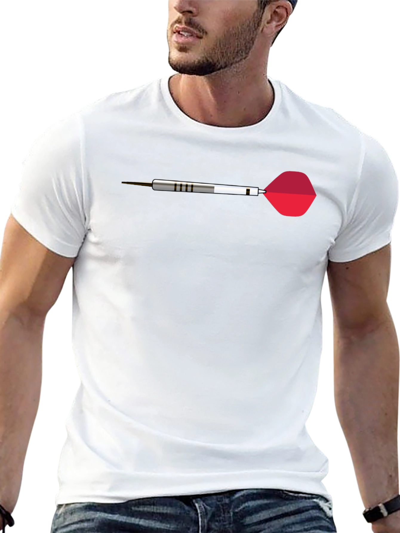 Dart Graphic Tee - Throwing Darts Shirt
