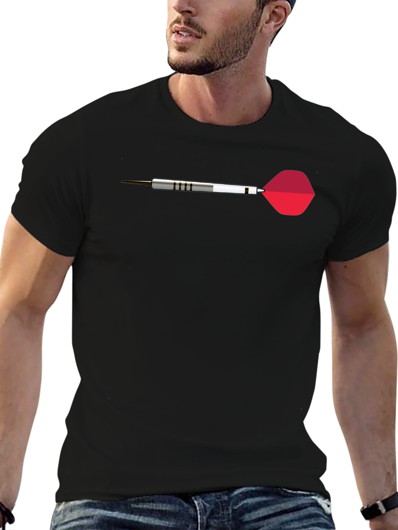 Dart Graphic Tee - Throwing Darts Shirt