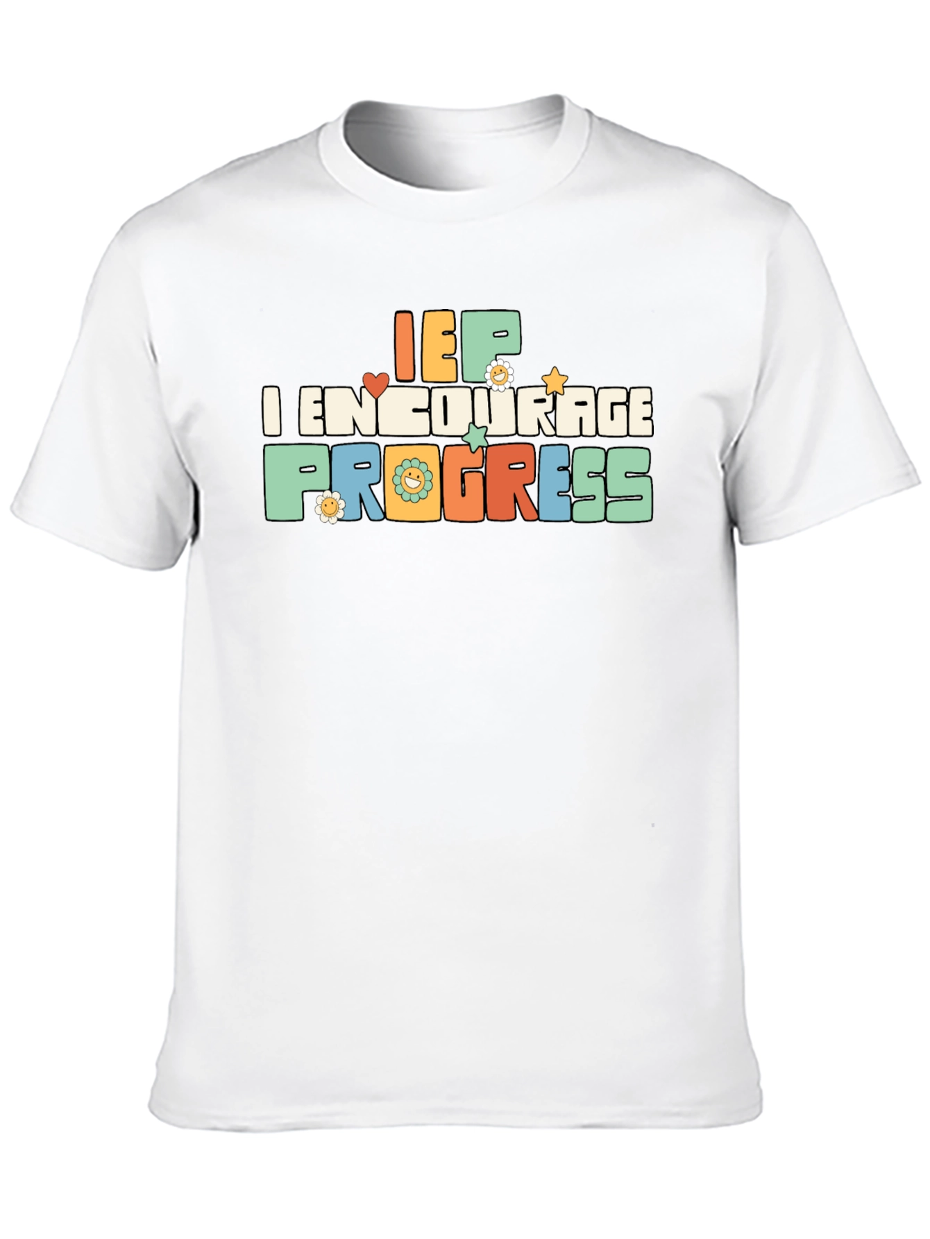 IEP I Encourage Progress Teacher T-Shirt