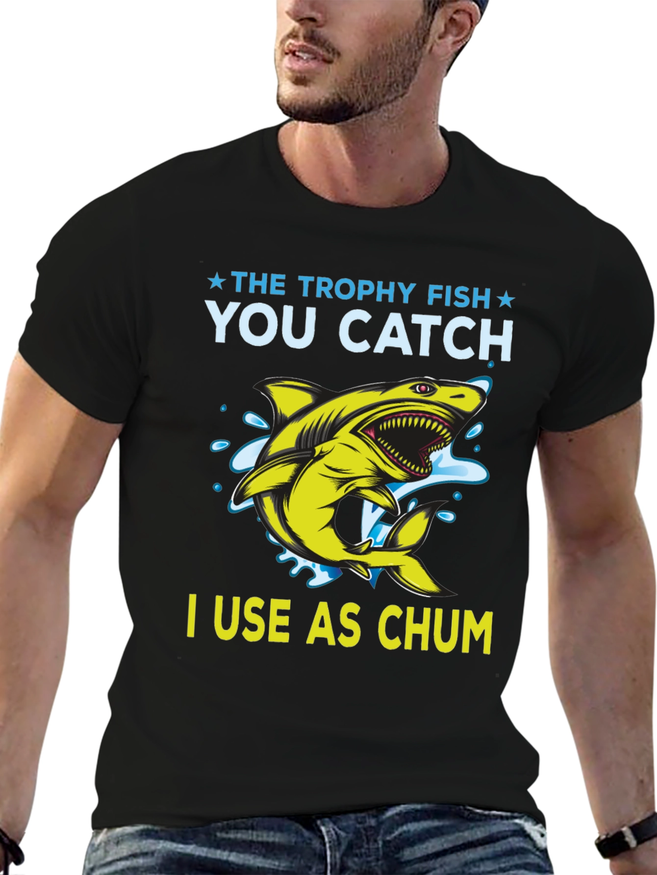The Trophy Fish Chum T-Shirt - Fishing Apparel
