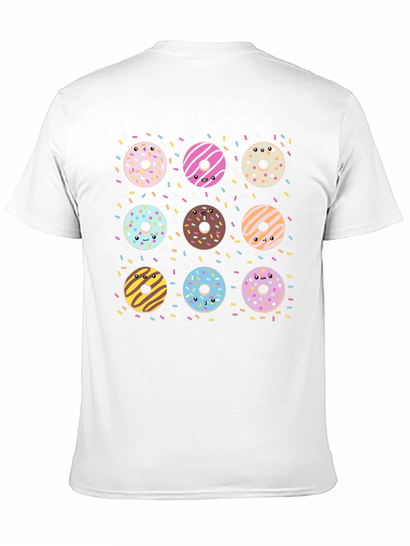 Donut Delight Tee - Fun Graphic Print T-Shirt