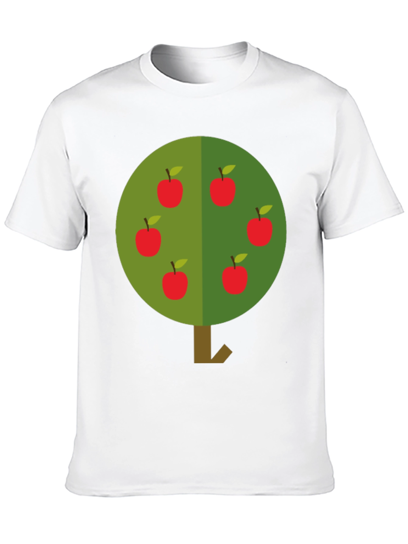 Apple Tree Graphic T-Shirt - Casual Style
