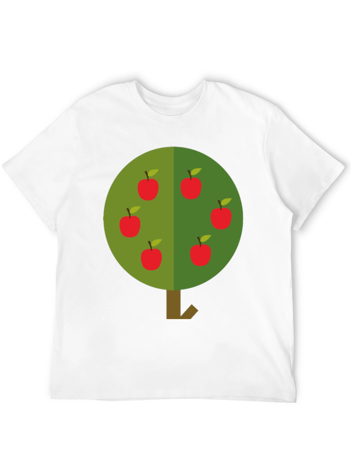 Apple Tree Graphic T-Shirt - Casual Style