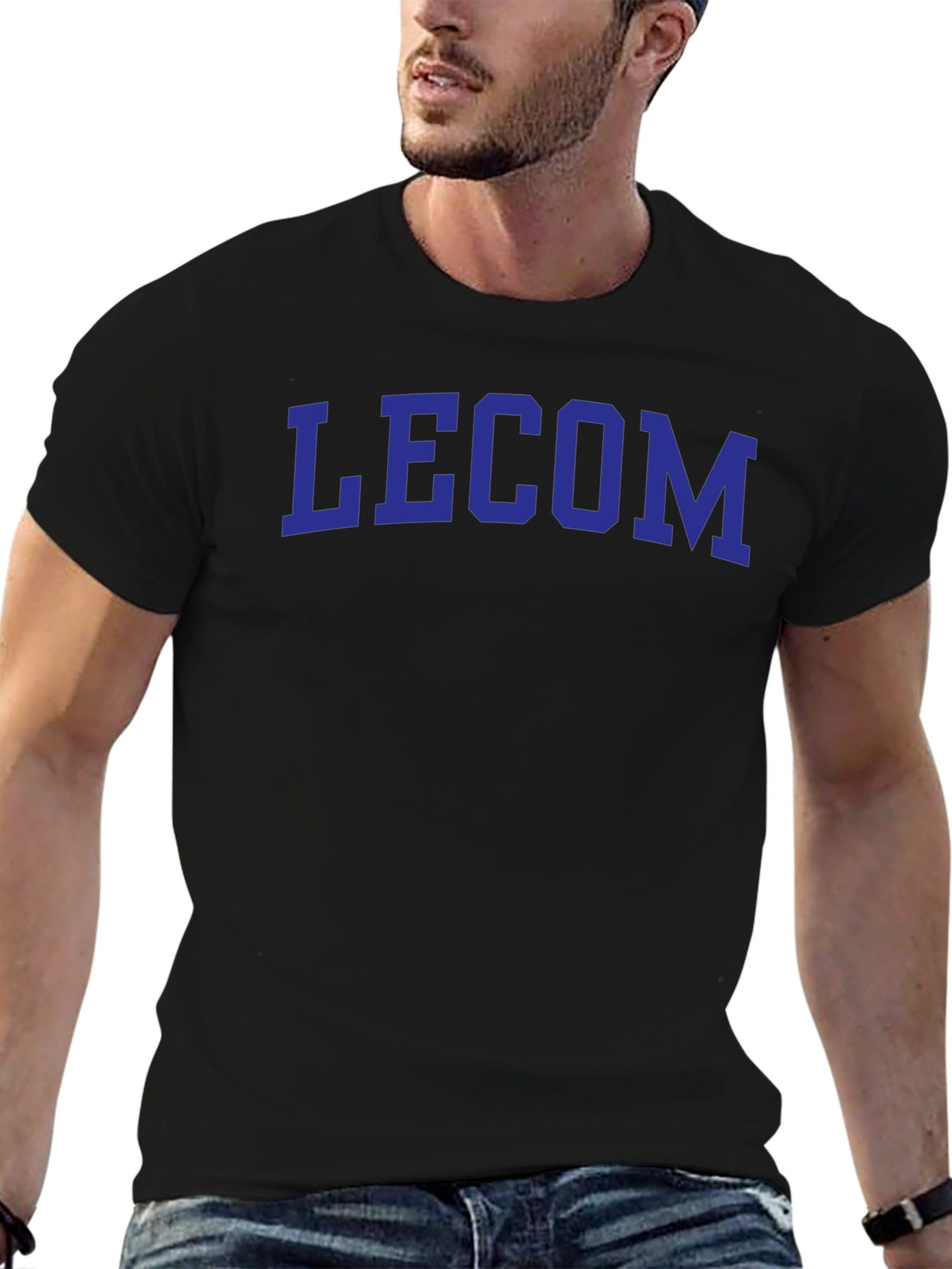 LECOM T-Shirt - Black College Graphic Tee