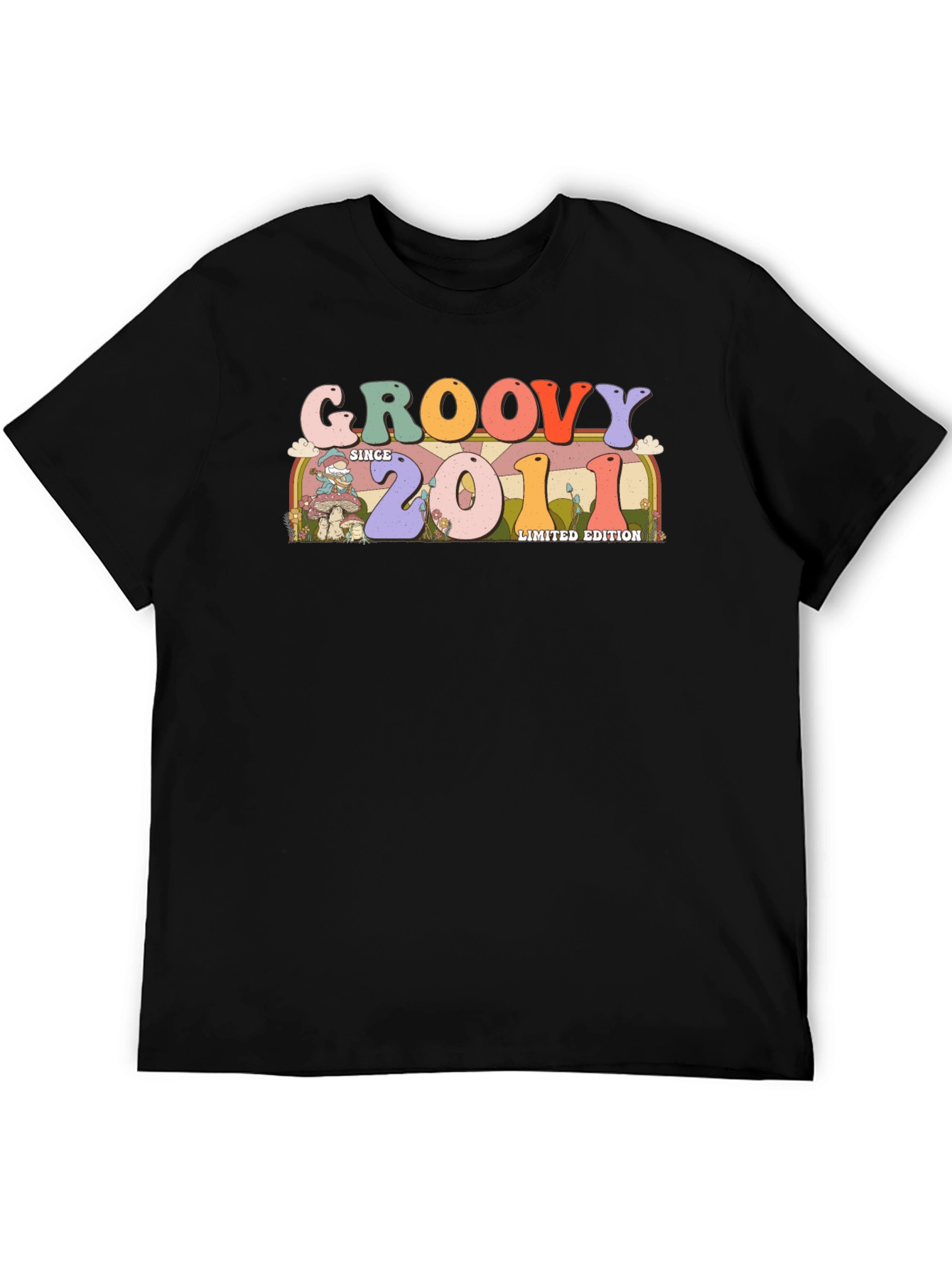 Groovy Since 2011 Limited Edition Graphic T-Shirt