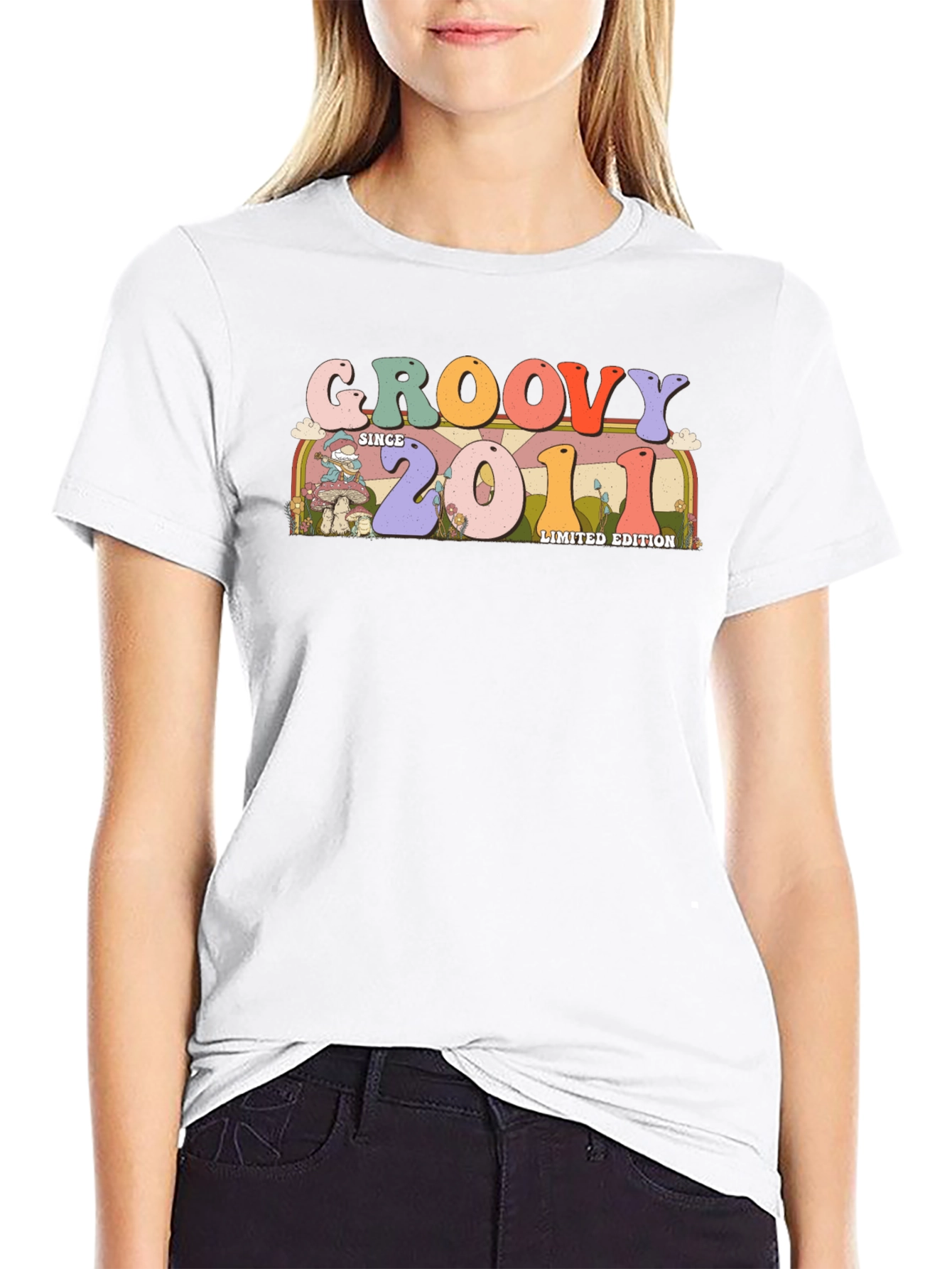Groovy Since 2011 Limited Edition Graphic T-Shirt