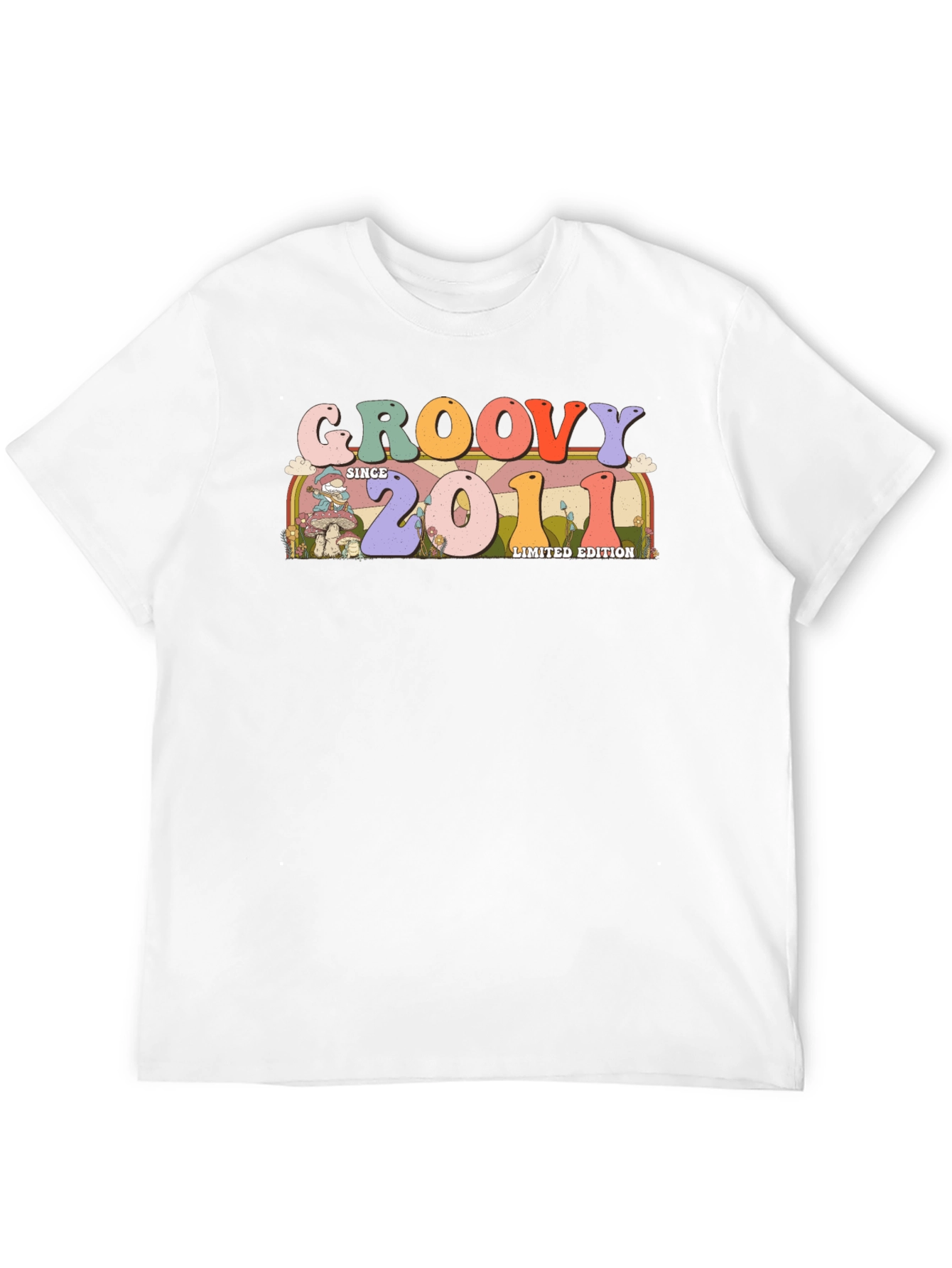 Groovy Since 2011 Limited Edition Graphic T-Shirt
