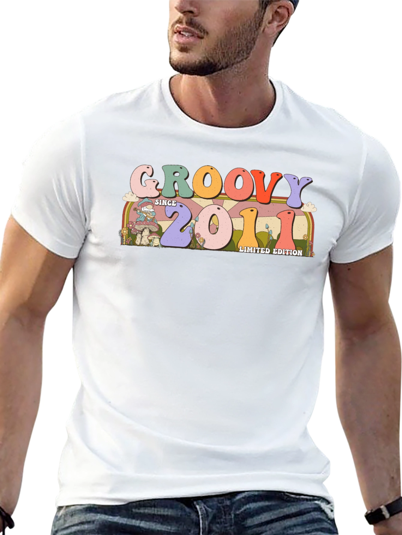 Groovy Since 2011 Limited Edition Graphic T-Shirt
