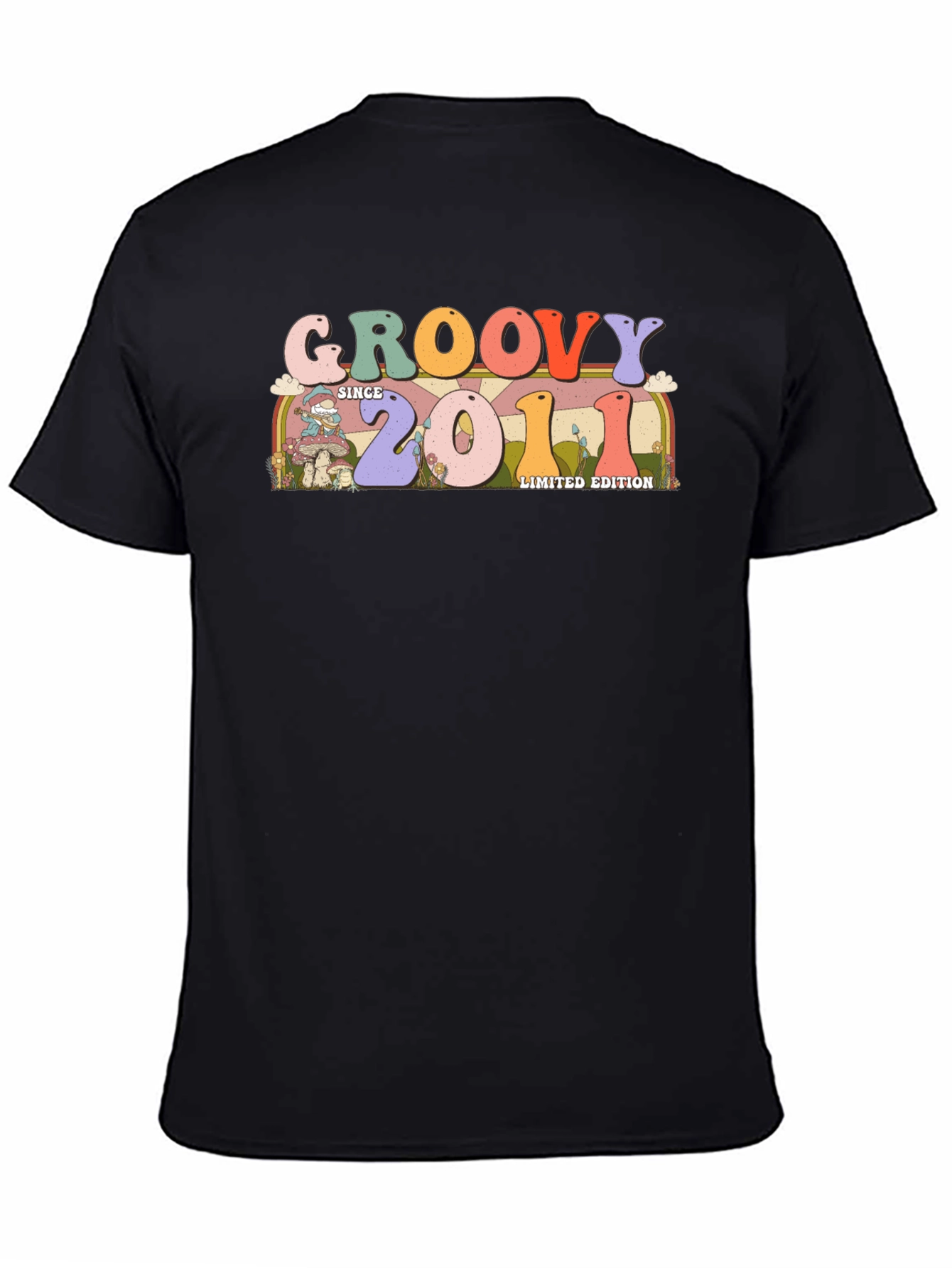 Groovy Since 2011 Limited Edition Graphic T-Shirt