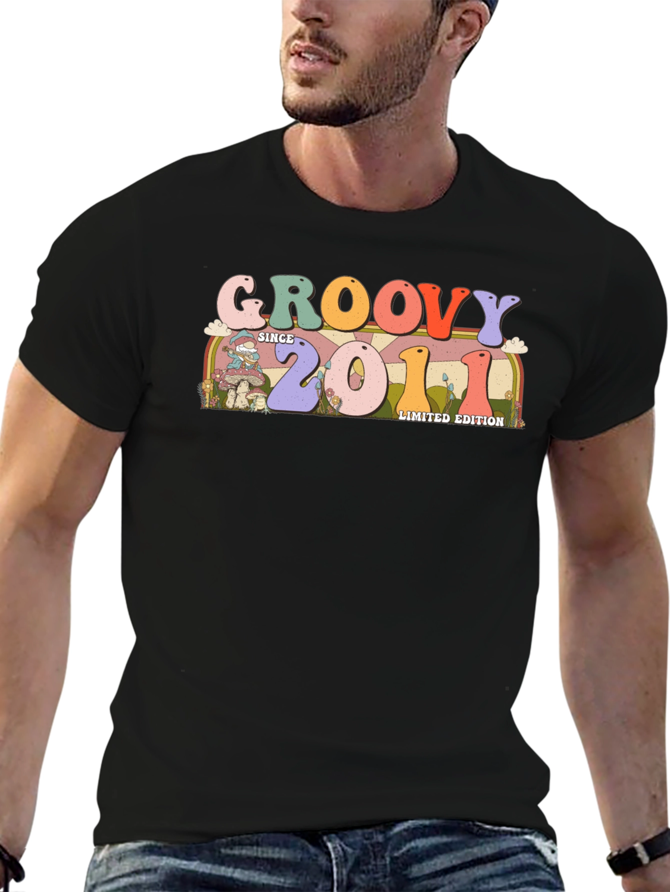 Groovy Since 2011 Limited Edition Graphic T-Shirt